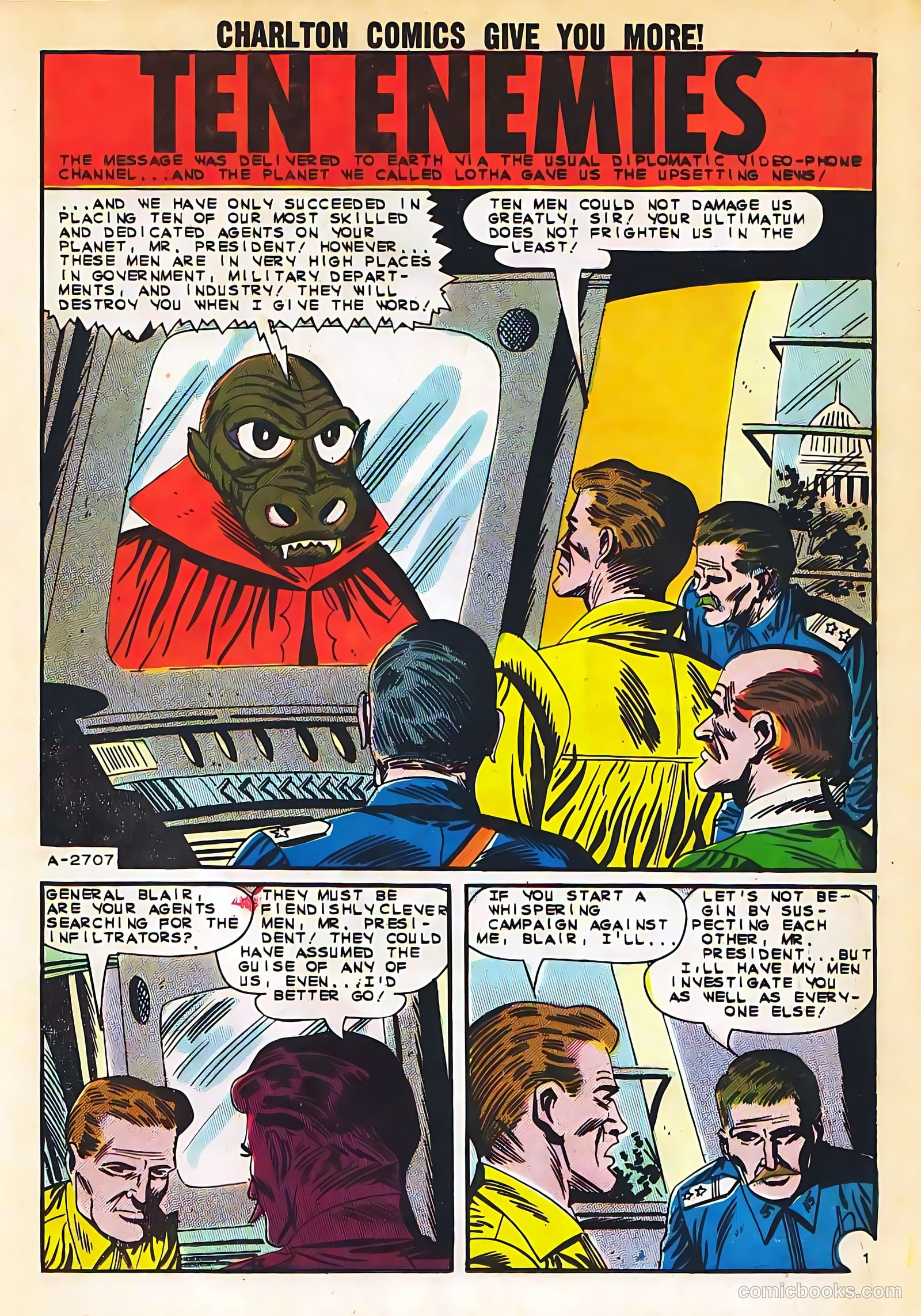 Space War #23 (1963) — page 11