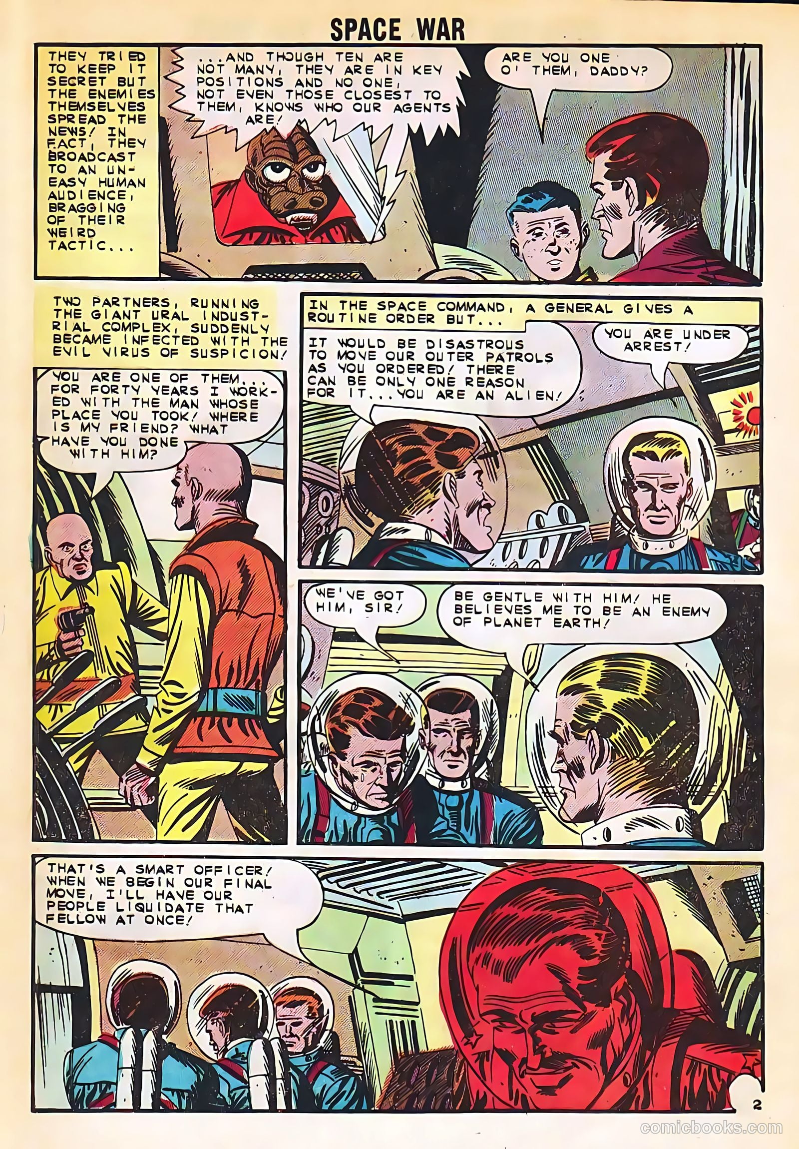 Space War #23 (1963) — page 12