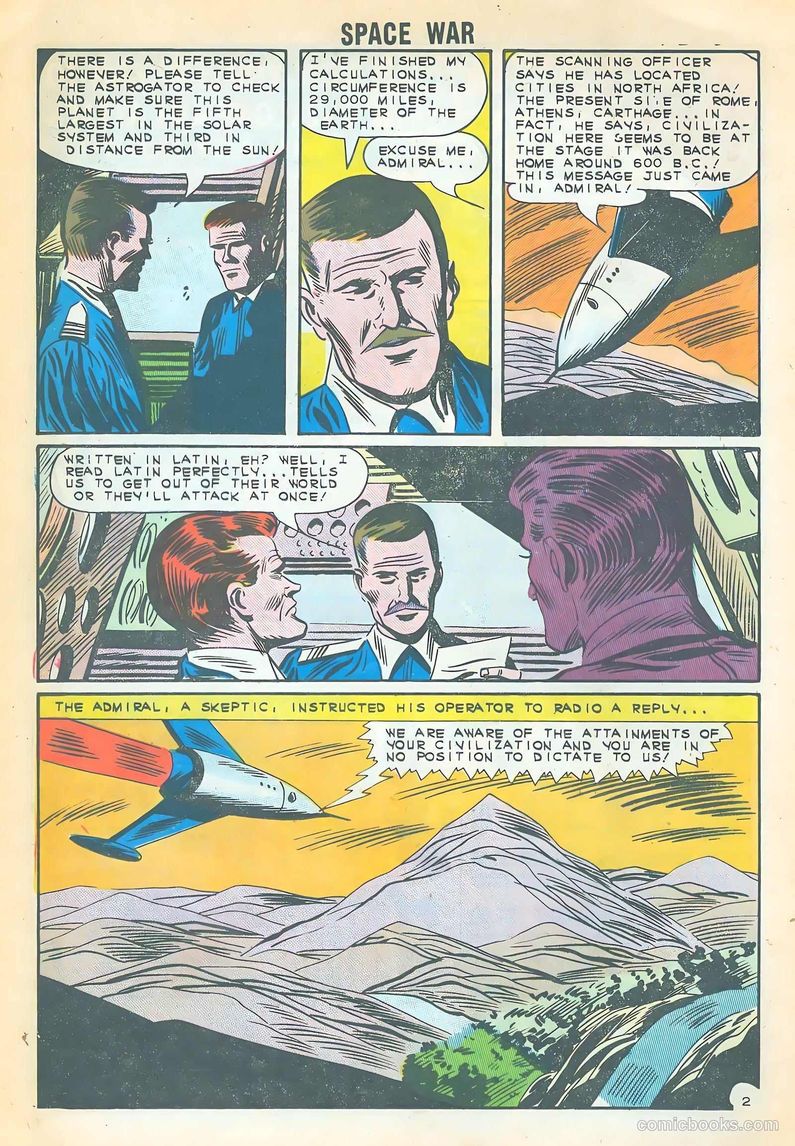 Space War #25 (1963) — page 16