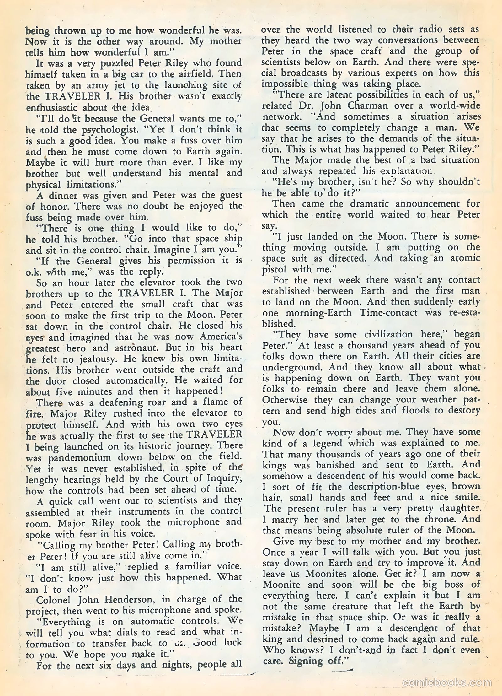 Space War #25 (1963) — page 20