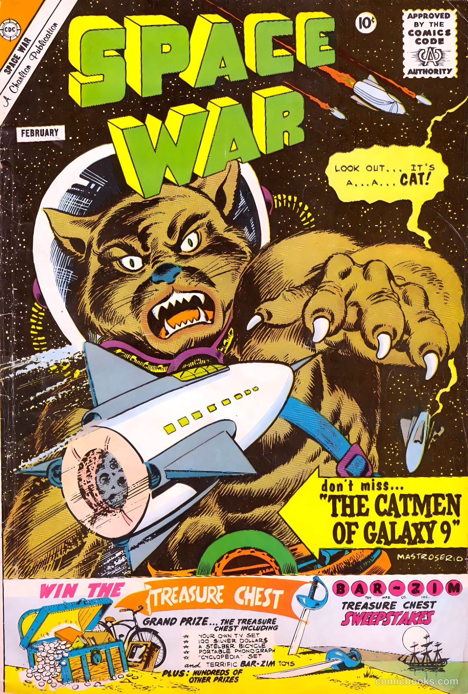 Space War #9 cover