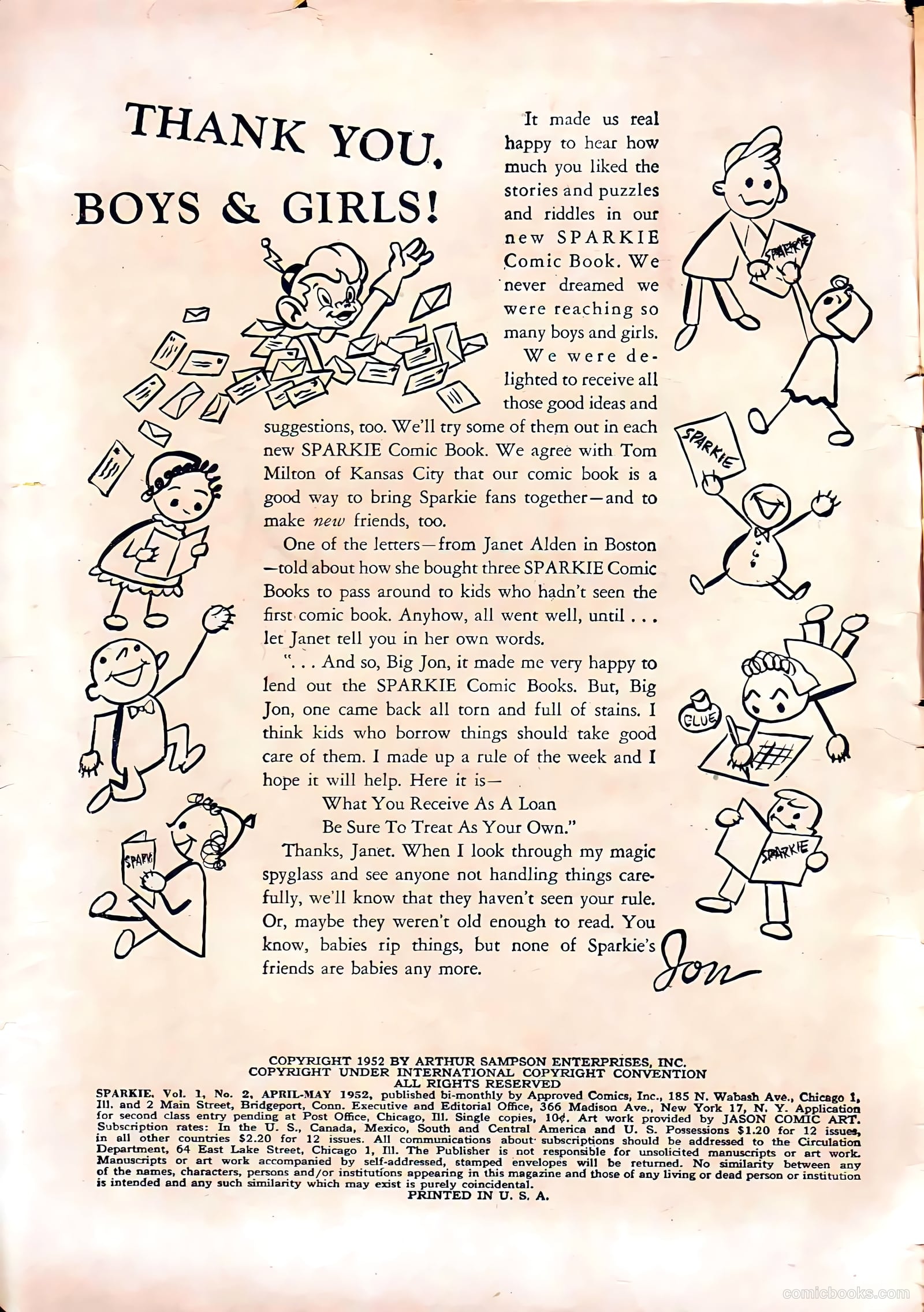 Sparkie #2 (1952) — page 2