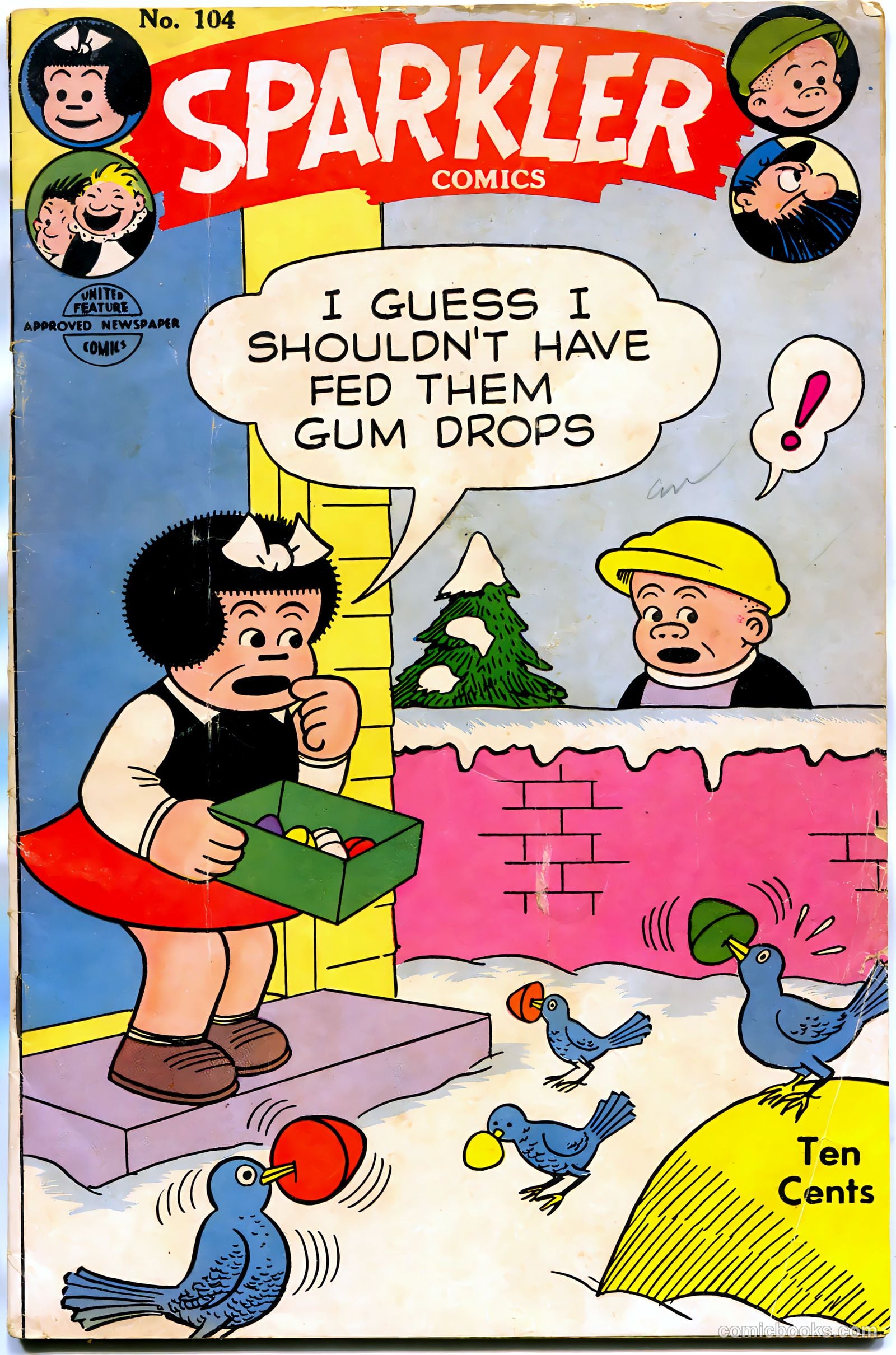Sparkler Comics #104 (1952) — page 1 of 24