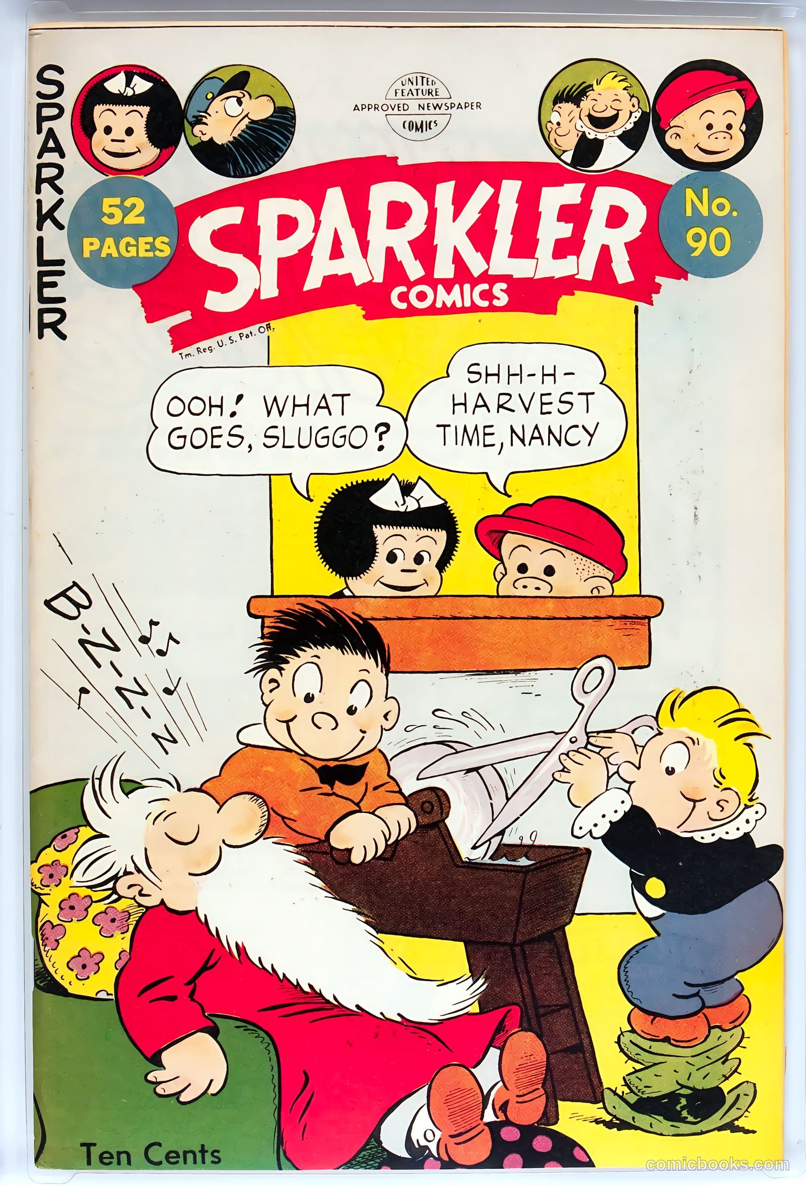 Sparkler Comics #90 (1949) — page 1 of 31