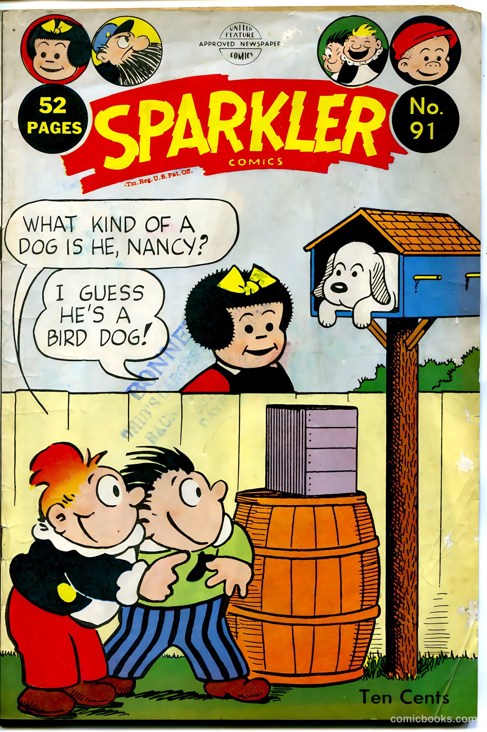Sparkler Comics #91 (1950) — page 1 of 31