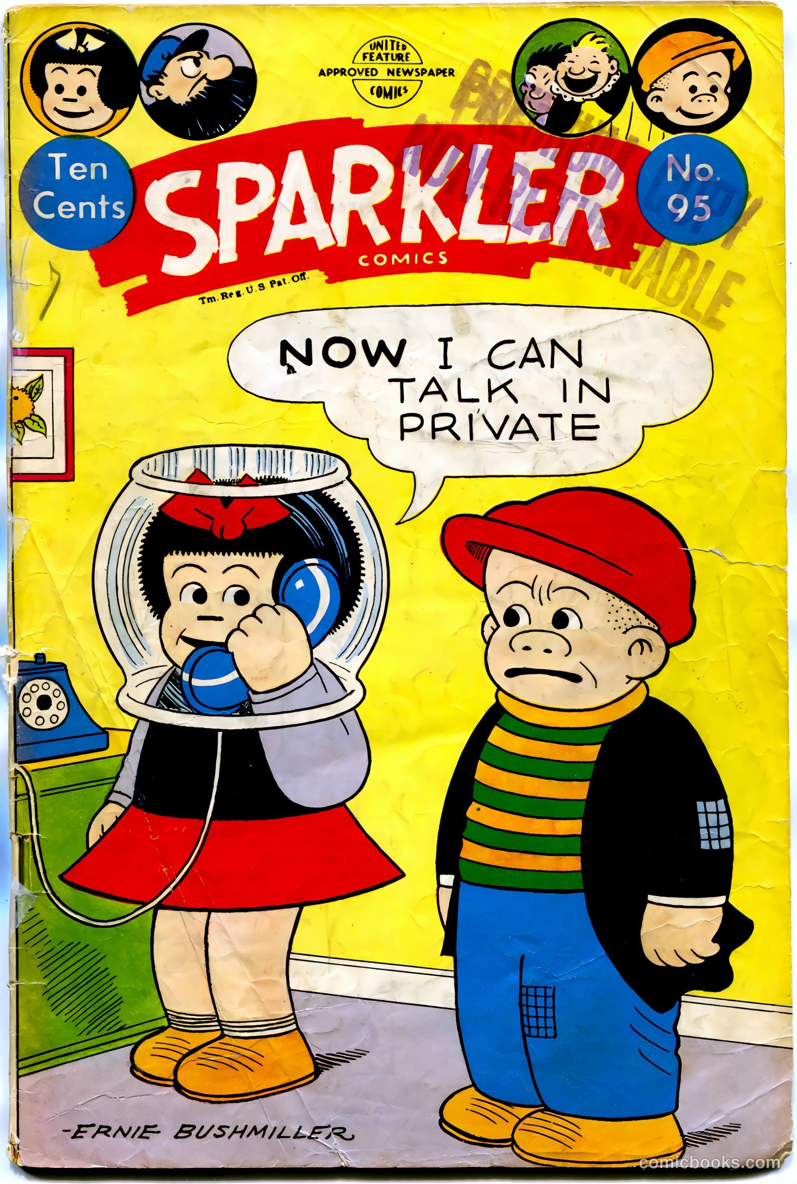 Sparkler Comics #95 (1950) — page 1 of 27