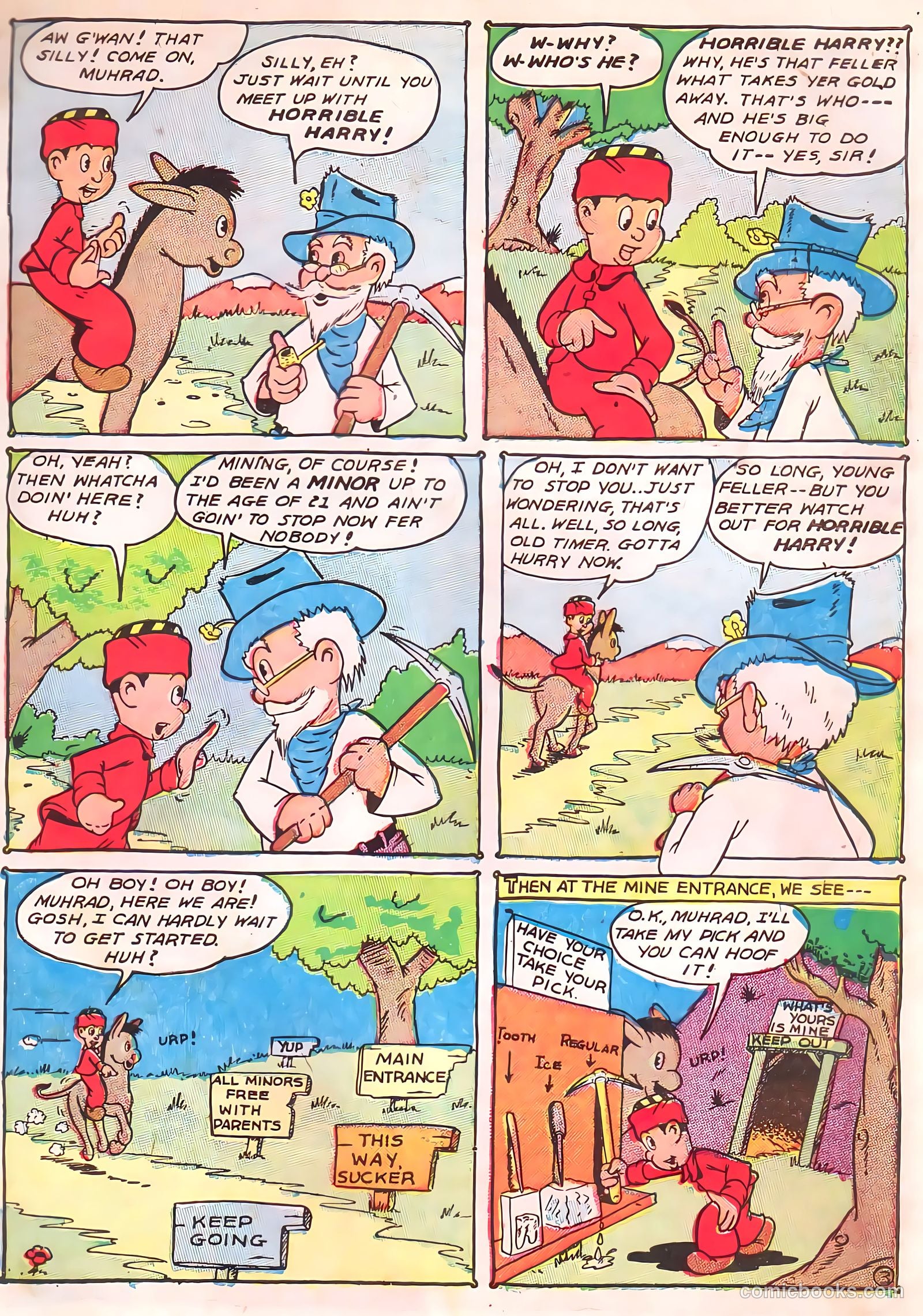 Sparkling Stars #10 (1946, Holyoke) — page 5 of 68