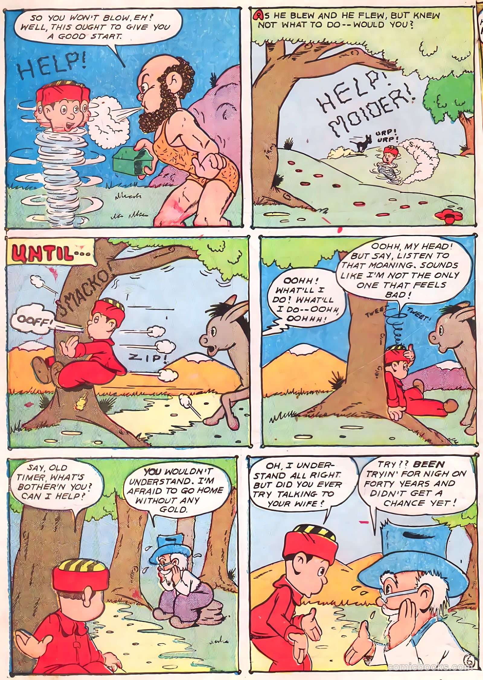 Sparkling Stars #10 (1946, Holyoke) — page 8 of 68
