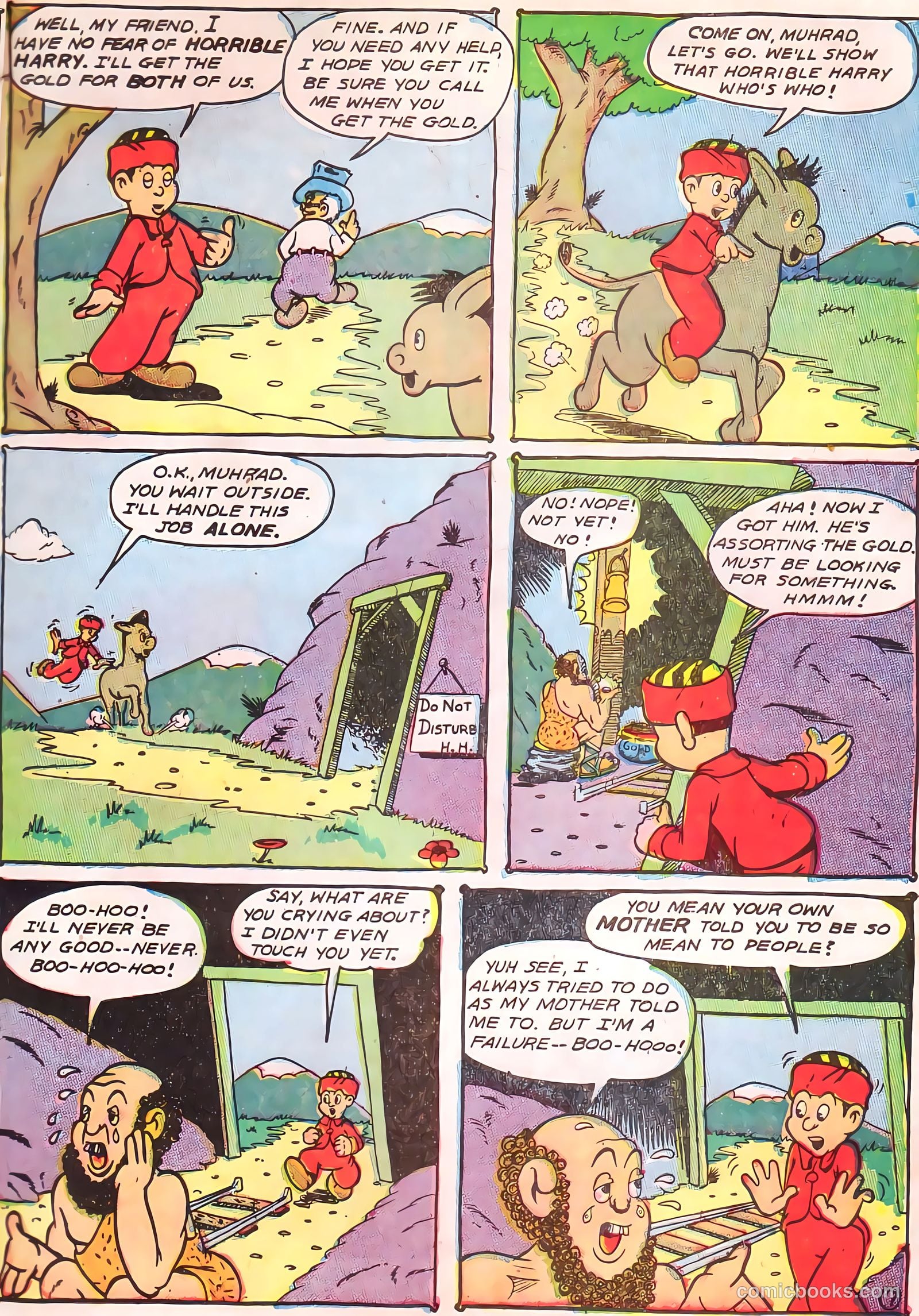 Sparkling Stars #10 (1946, Holyoke) — page 9 of 68