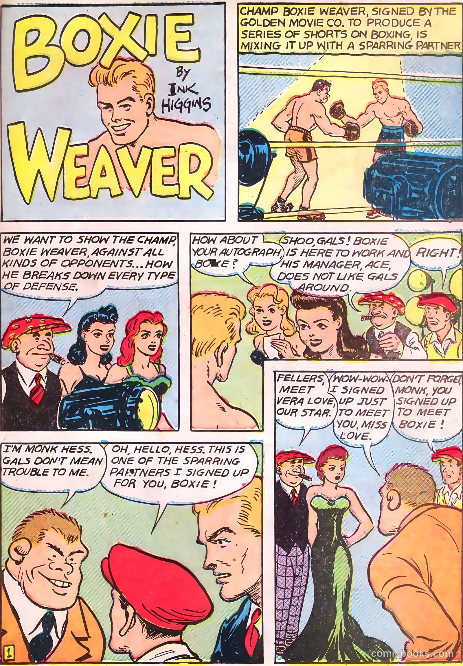 Sparkling Stars #10 (1946, Holyoke) — page 21 of 68