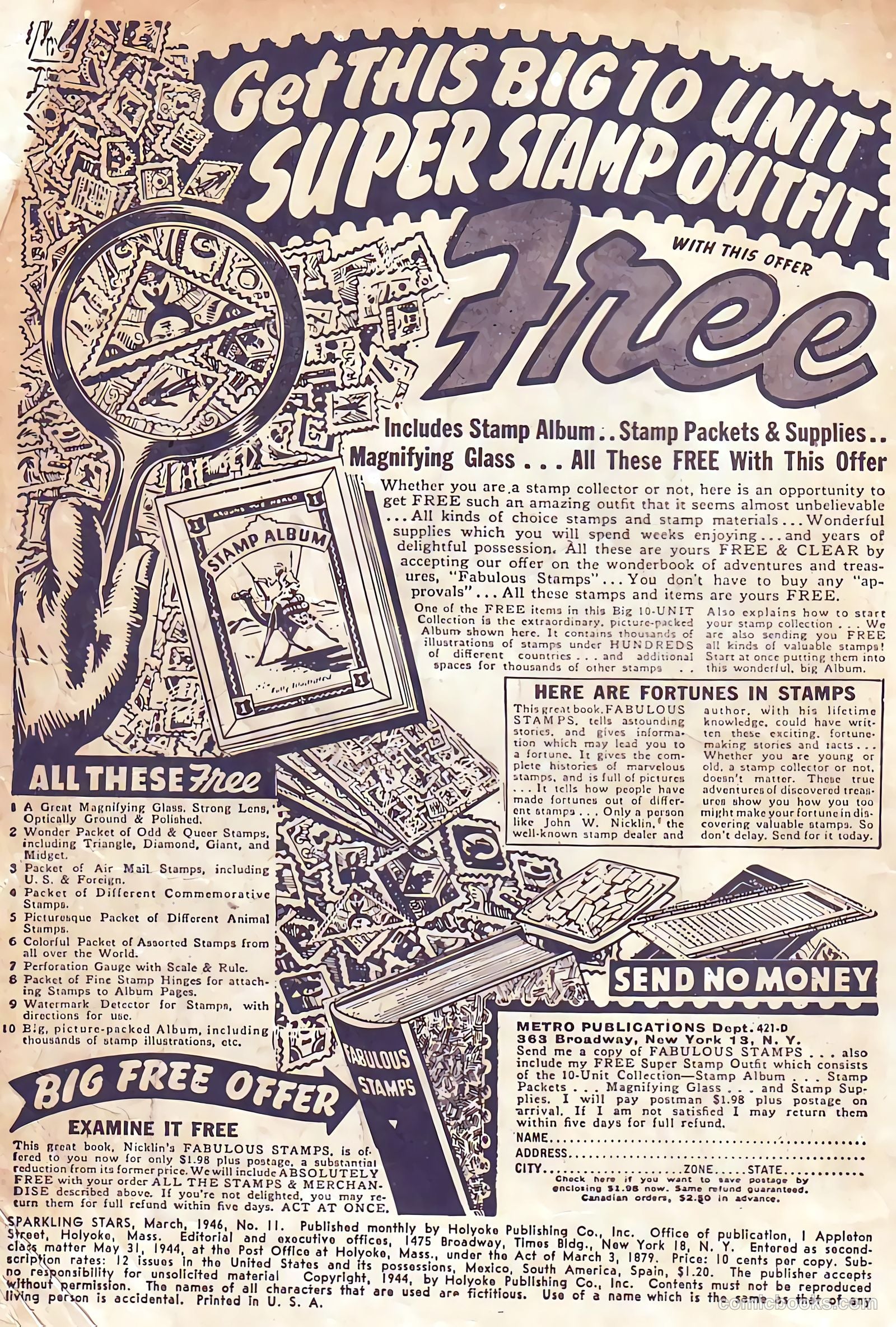 Sparkling Stars #11 (1946, Holyoke) — page 2 of 68