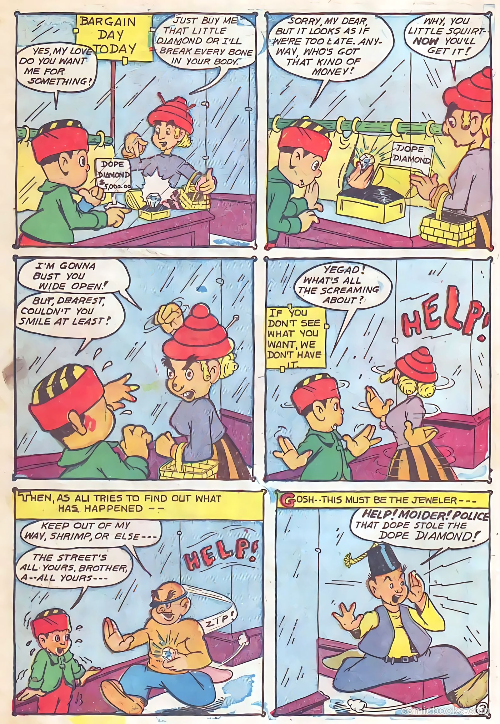 Sparkling Stars #11 (1946, Holyoke) — page 36 of 68