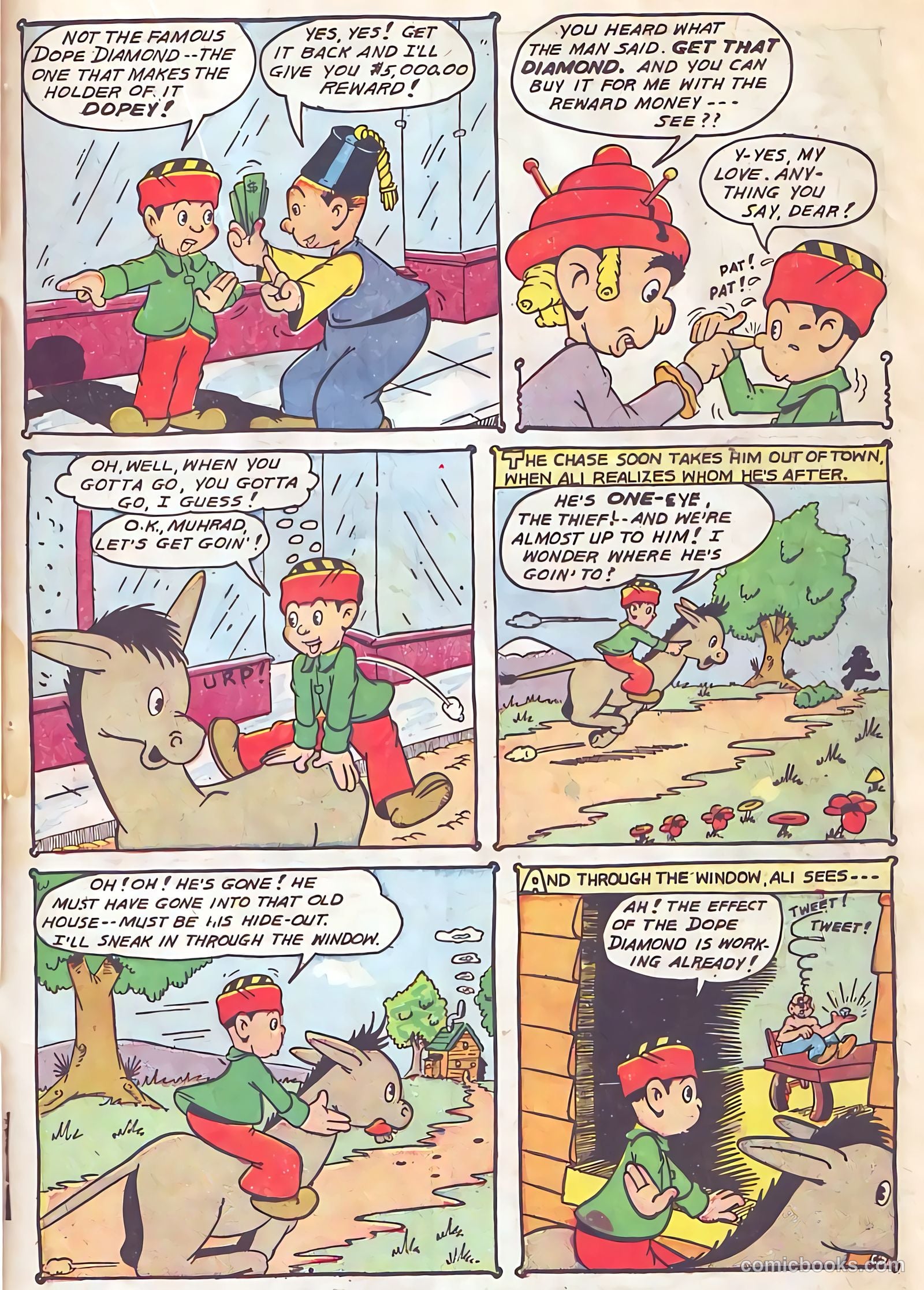Sparkling Stars #11 (1946, Holyoke) — page 37 of 68