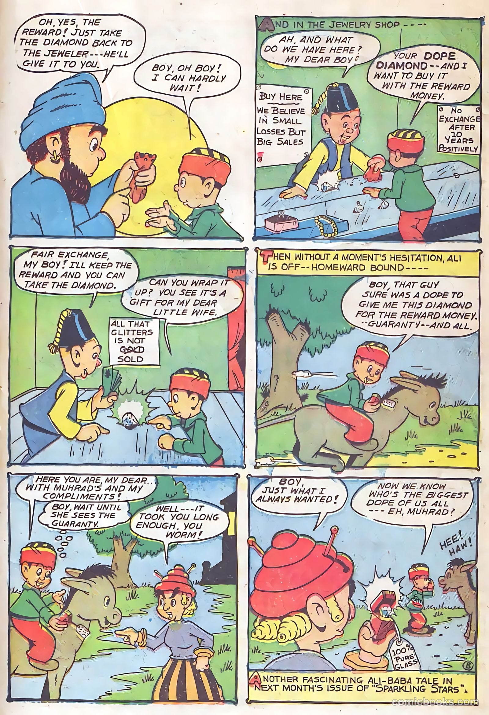 Sparkling Stars #11 (1946, Holyoke) — page 41 of 68