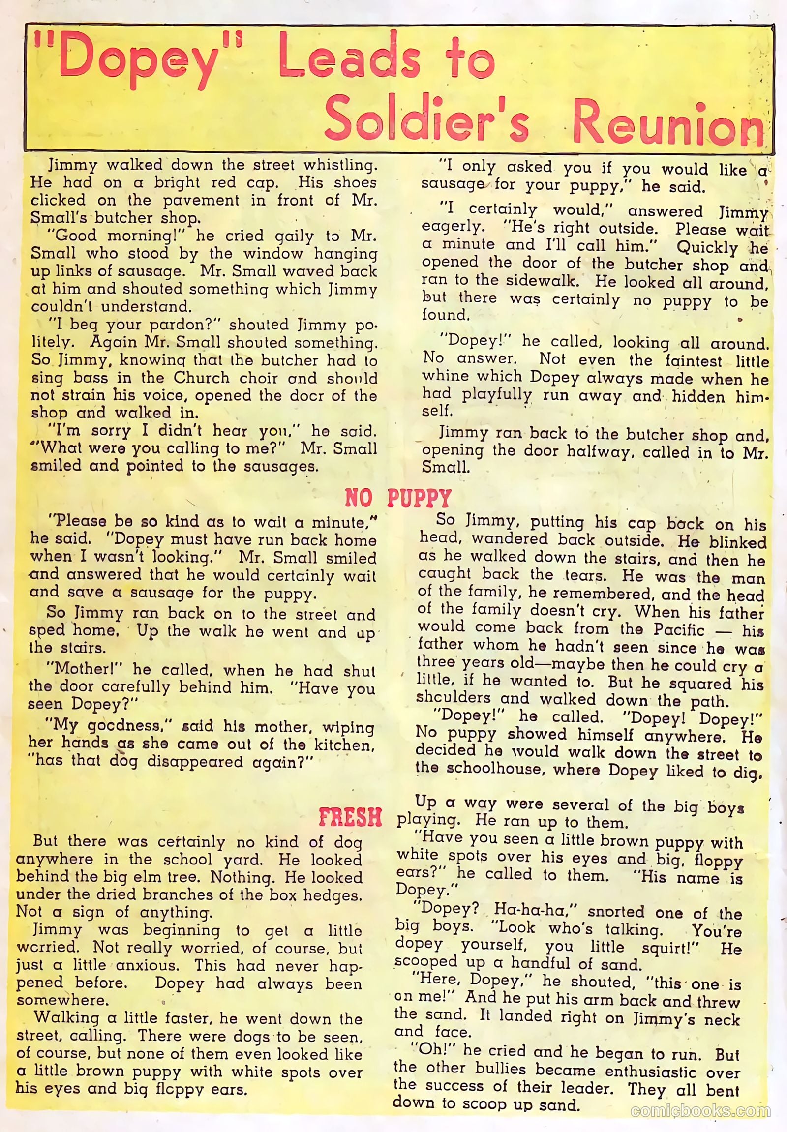 Sparkling Stars #11 (1946, Holyoke) — page 42 of 68