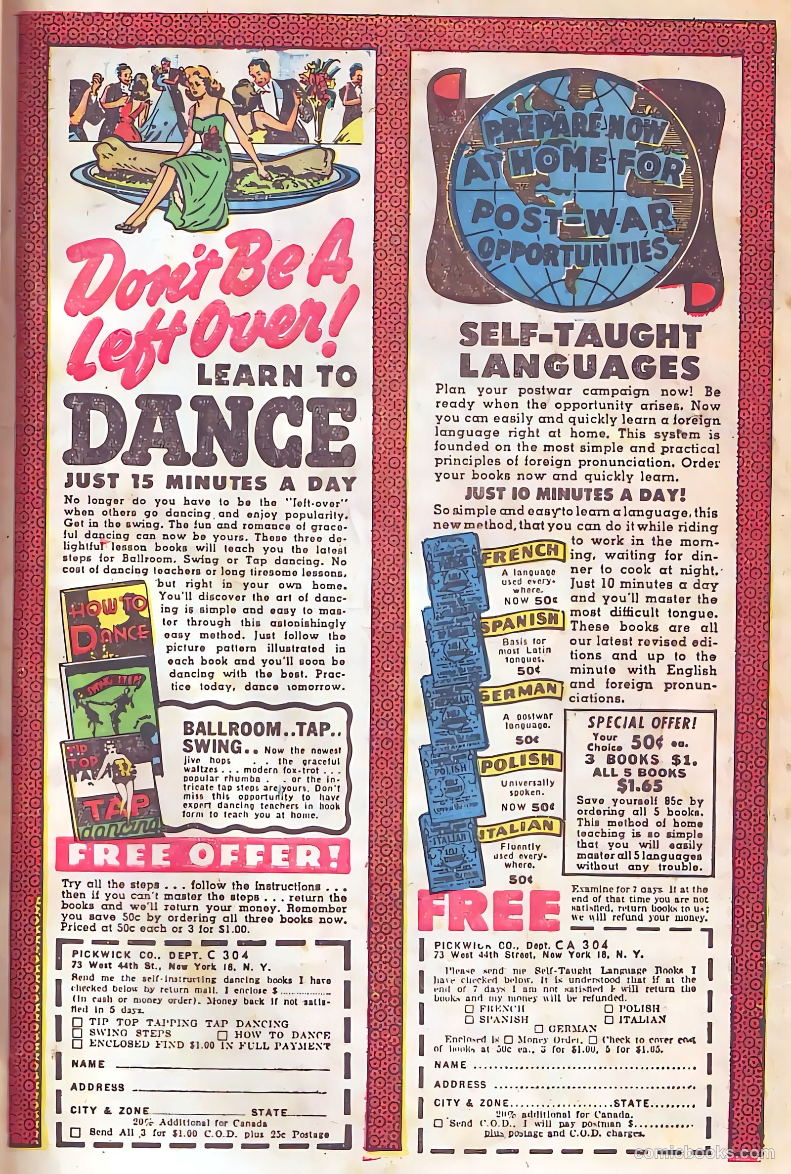 Sparkling Stars #11 (1946, Holyoke) — page 65 of 68