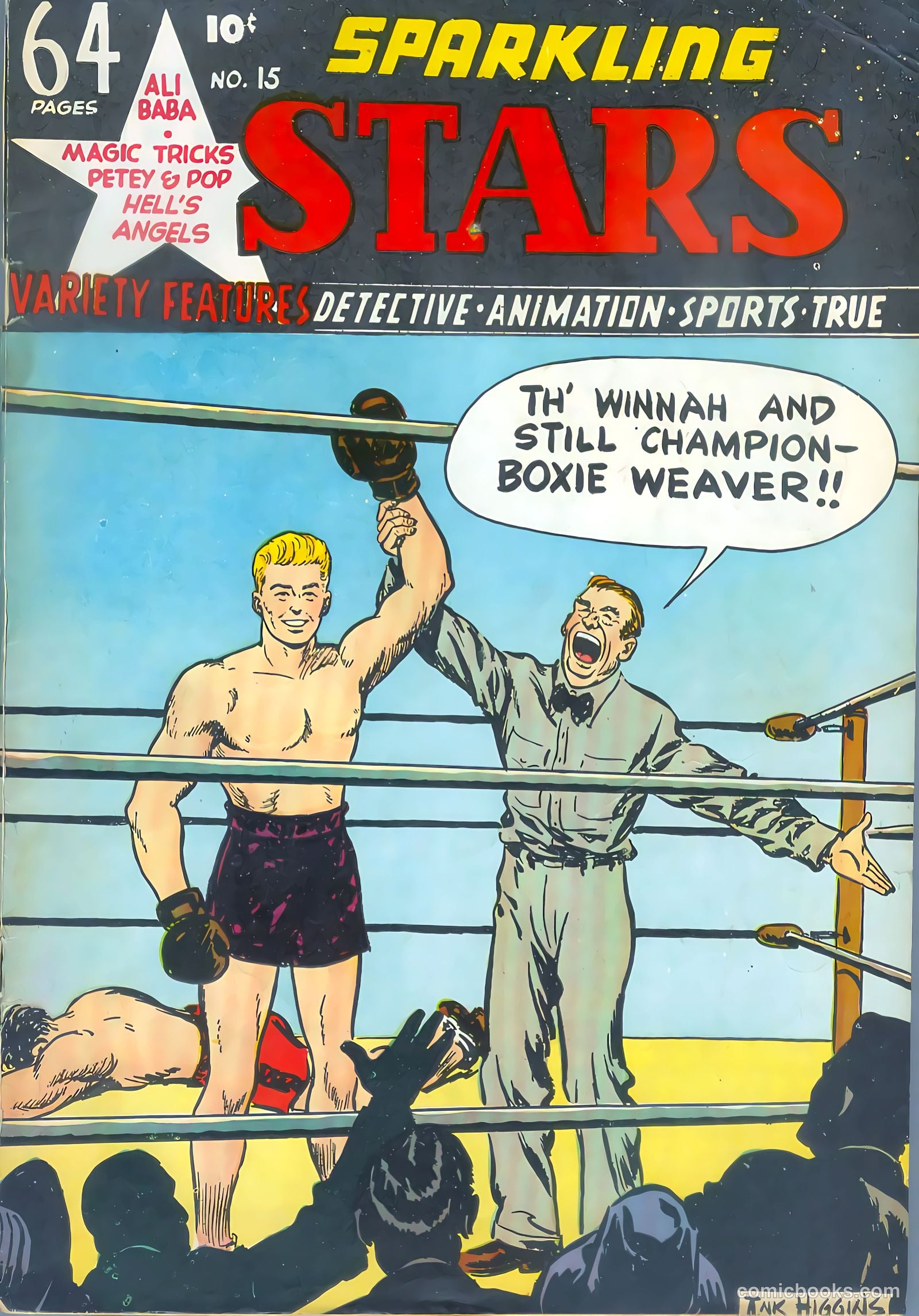 Sparkling Stars #15 (1946, Holyoke) — page 1 of 68