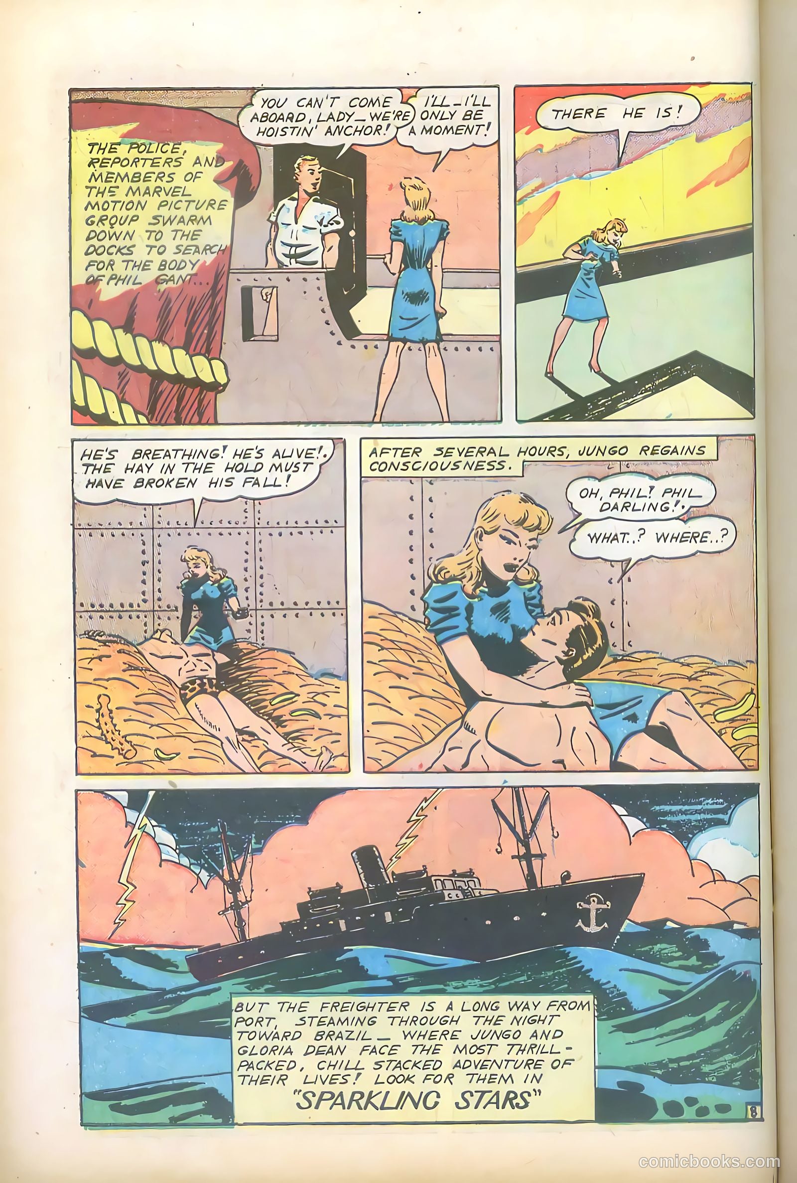 Sparkling Stars #15 (1946, Holyoke) — page 18 of 68