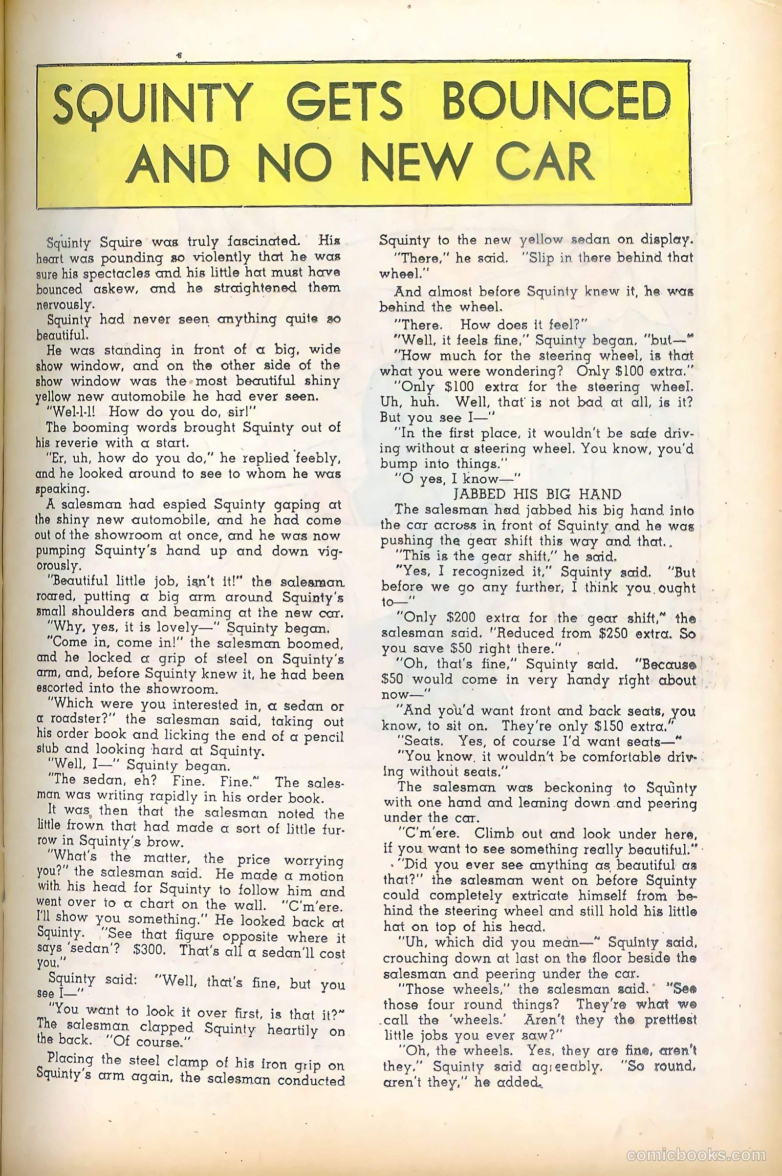 Sparkling Stars #15 (1946, Holyoke) — page 29 of 68