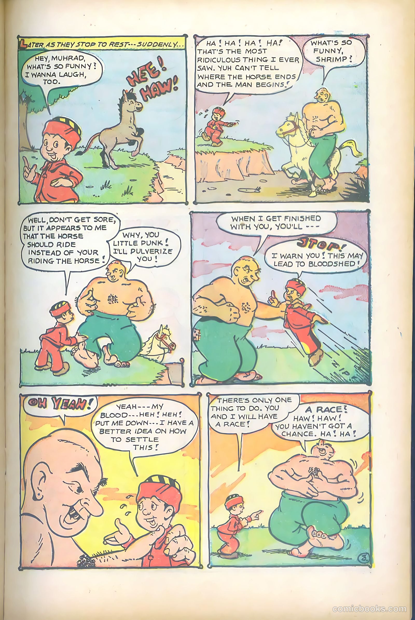 Sparkling Stars #15 (1946, Holyoke) — page 33 of 68