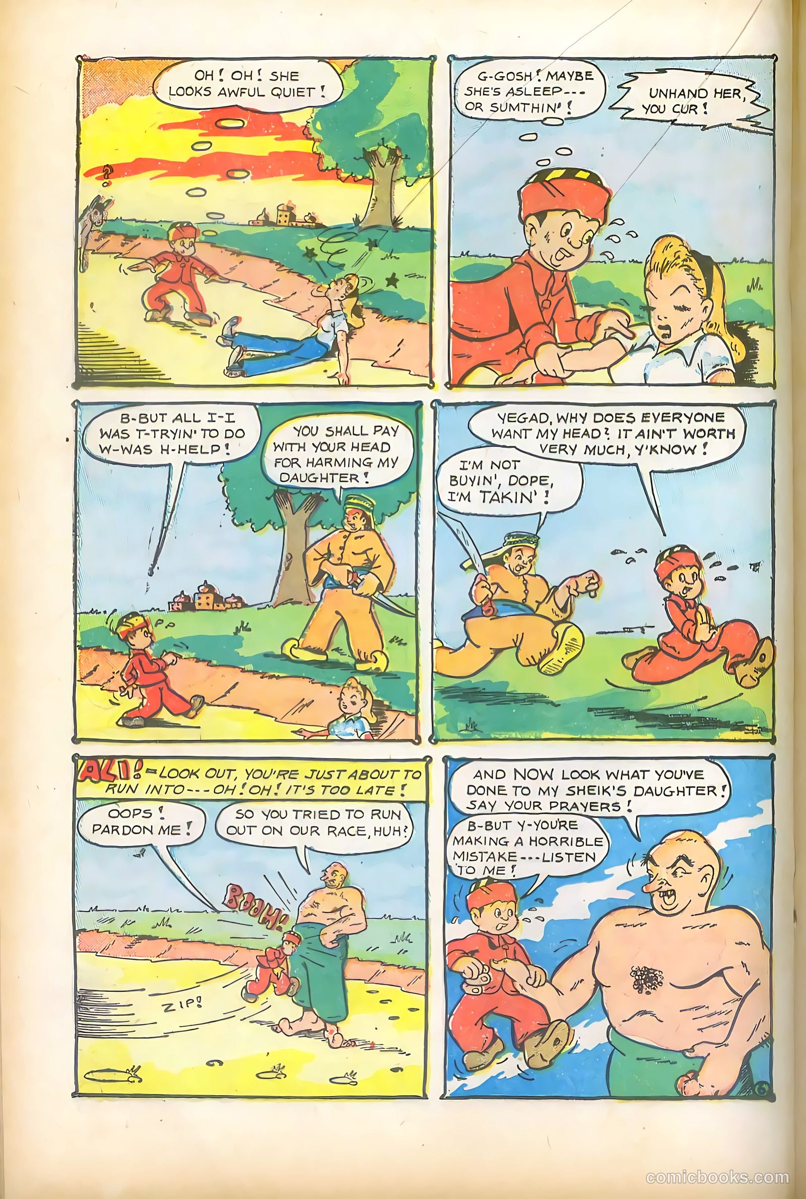 Sparkling Stars #15 (1946, Holyoke) — page 36 of 68
