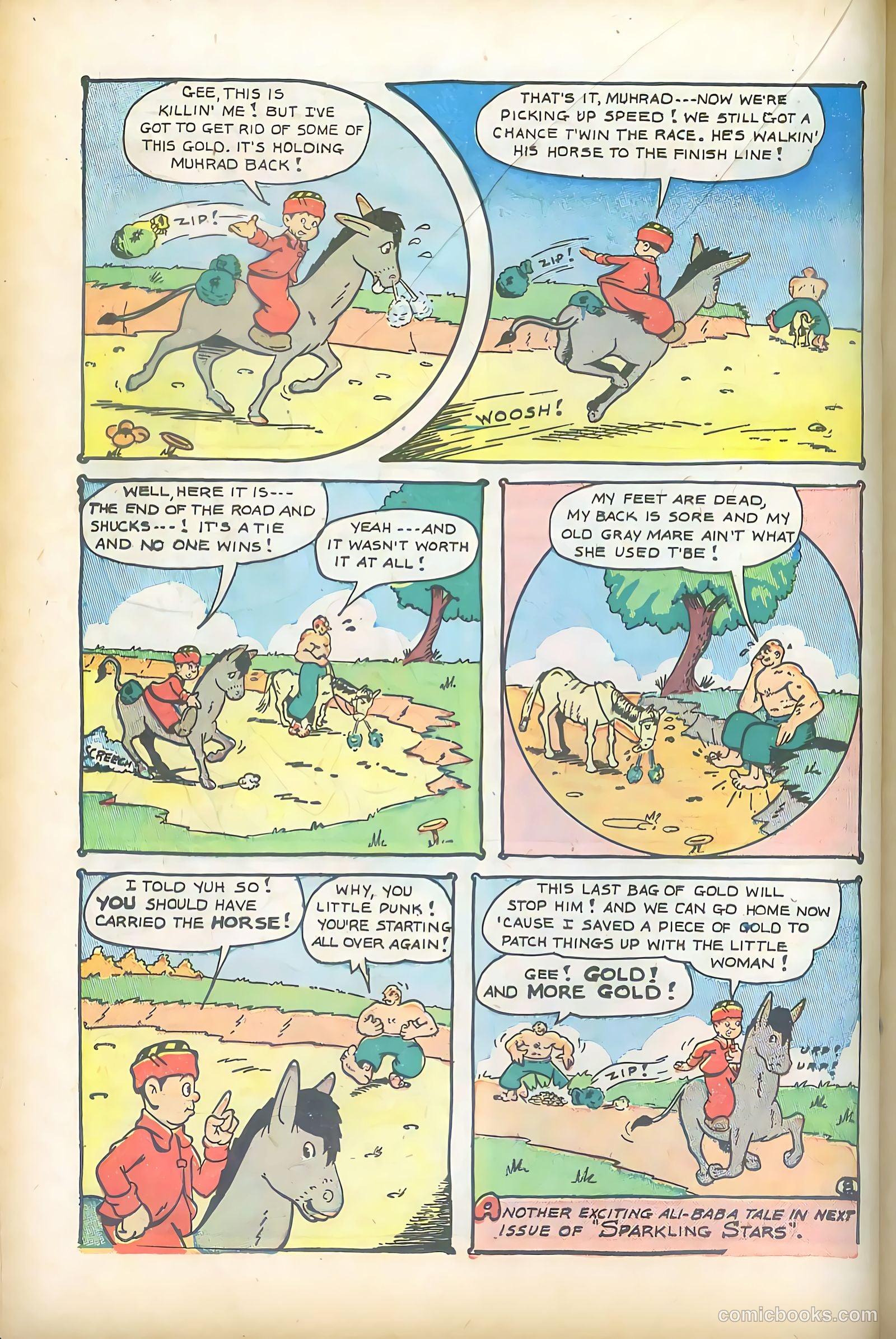 Sparkling Stars #15 (1946, Holyoke) — page 38 of 68