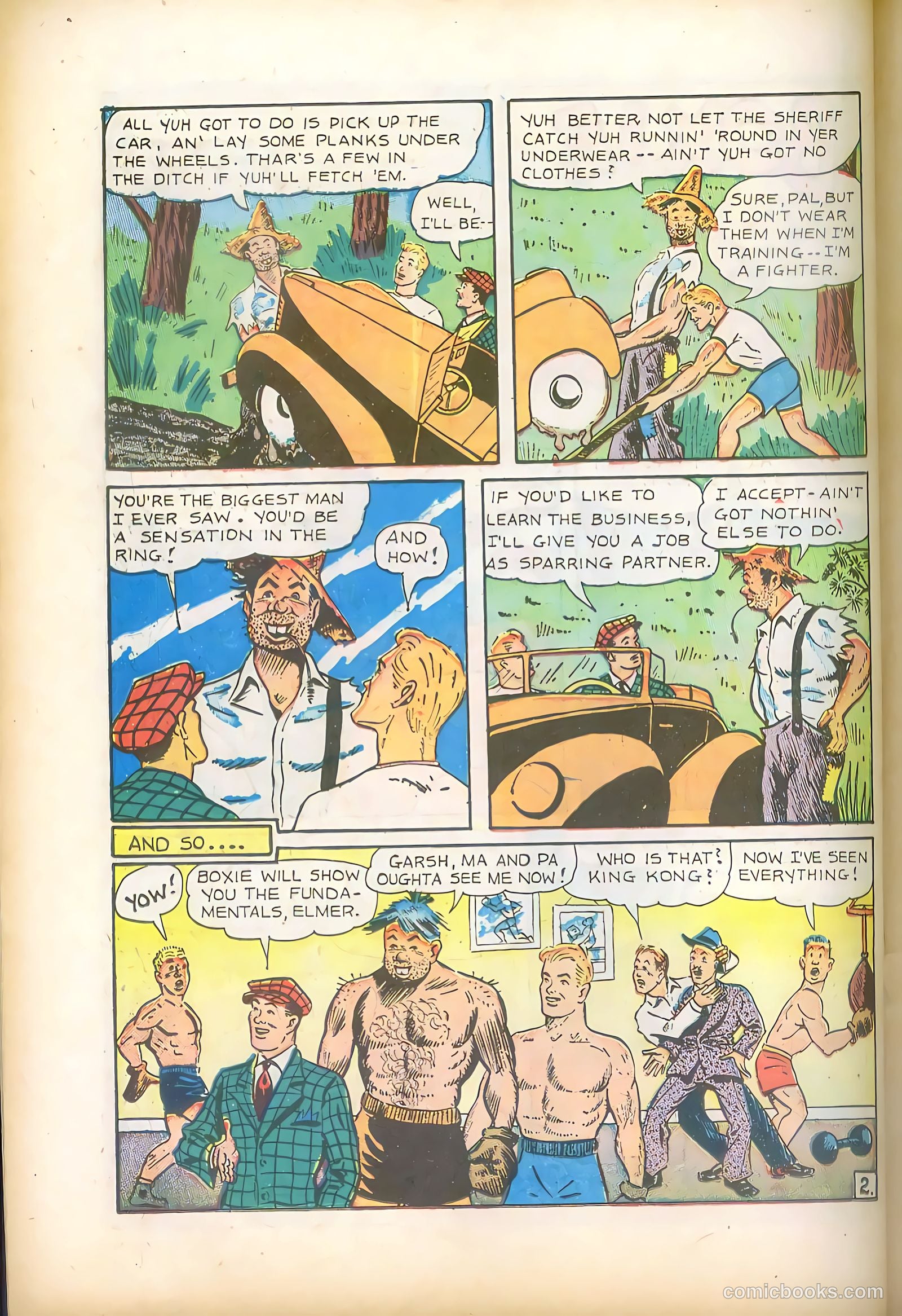 Sparkling Stars #15 (1946, Holyoke) — page 50 of 68