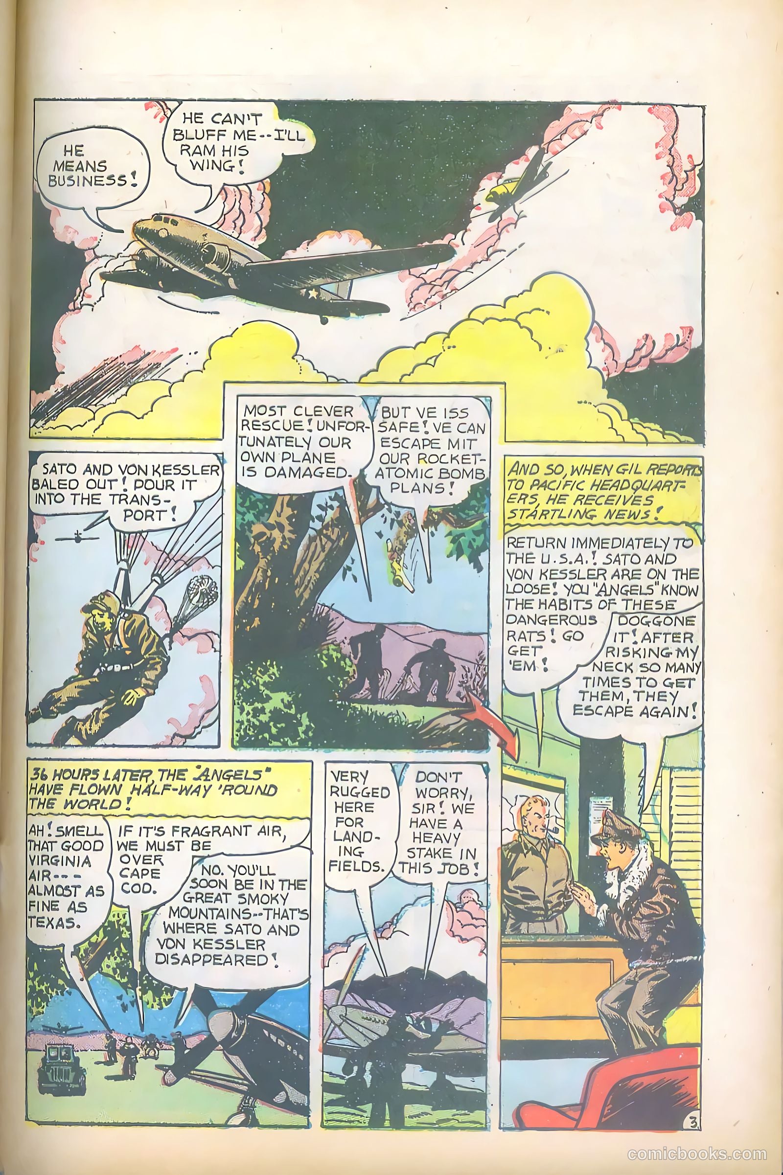 Sparkling Stars #15 (1946, Holyoke) — page 57 of 68