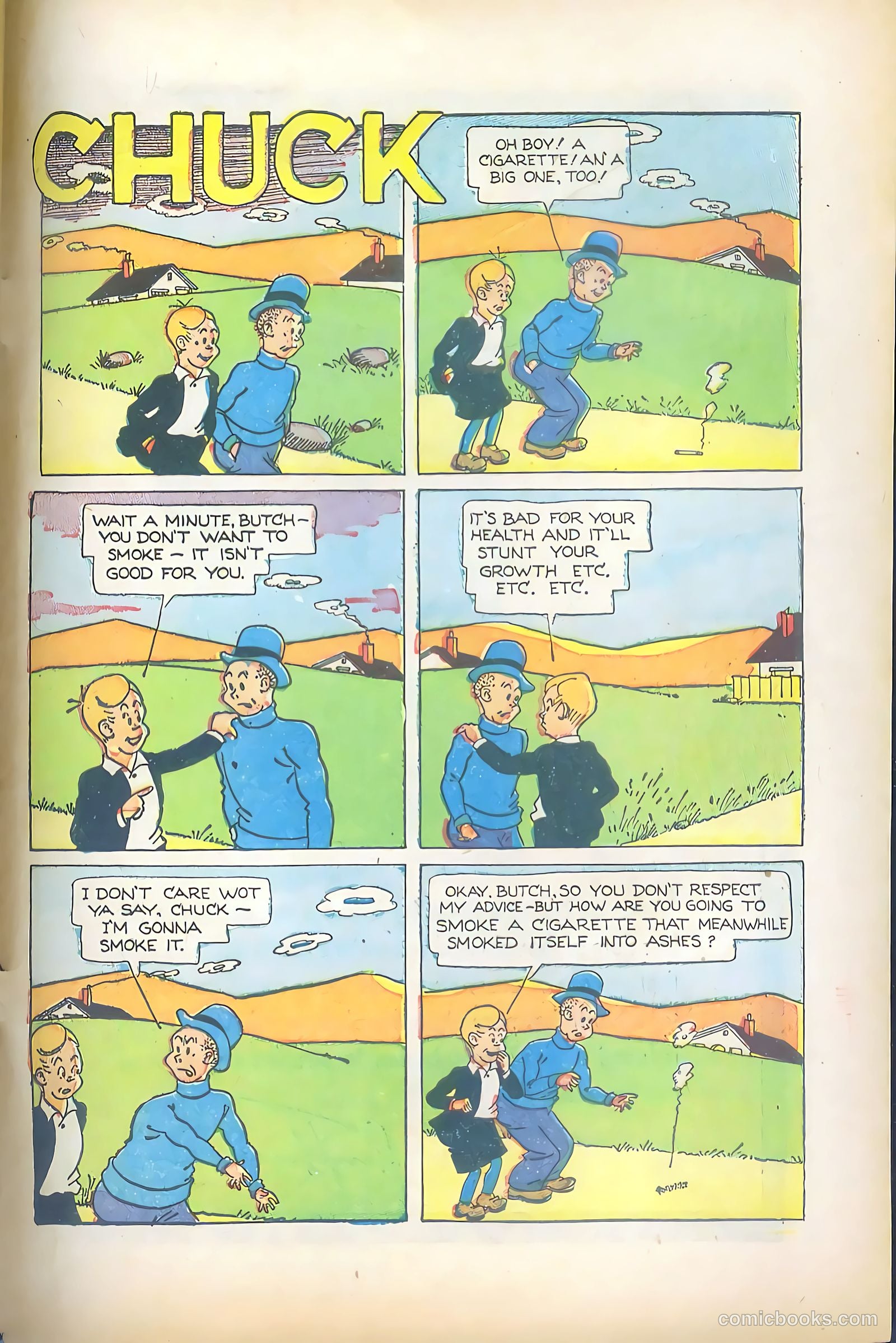 Sparkling Stars #15 (1946, Holyoke) — page 65 of 68
