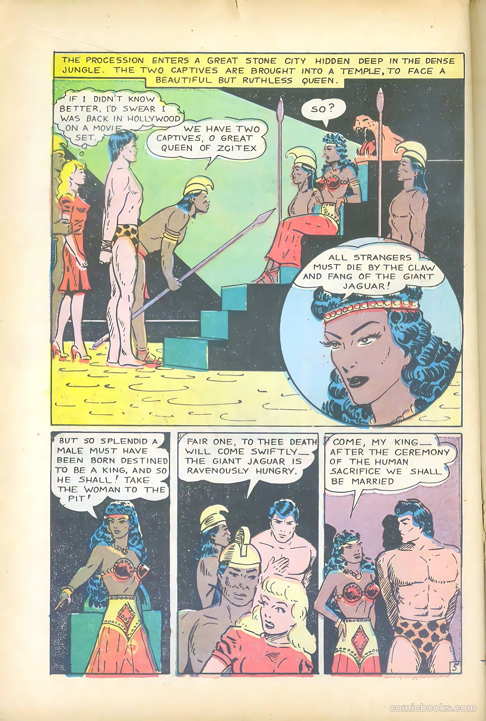 Sparkling Stars #17 (1946, Holyoke) — page 28 of 68