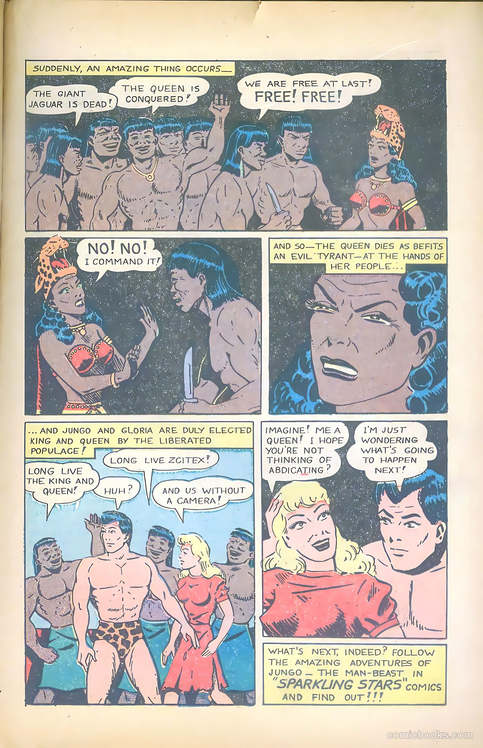 Sparkling Stars #17 (1946, Holyoke) — page 31 of 68