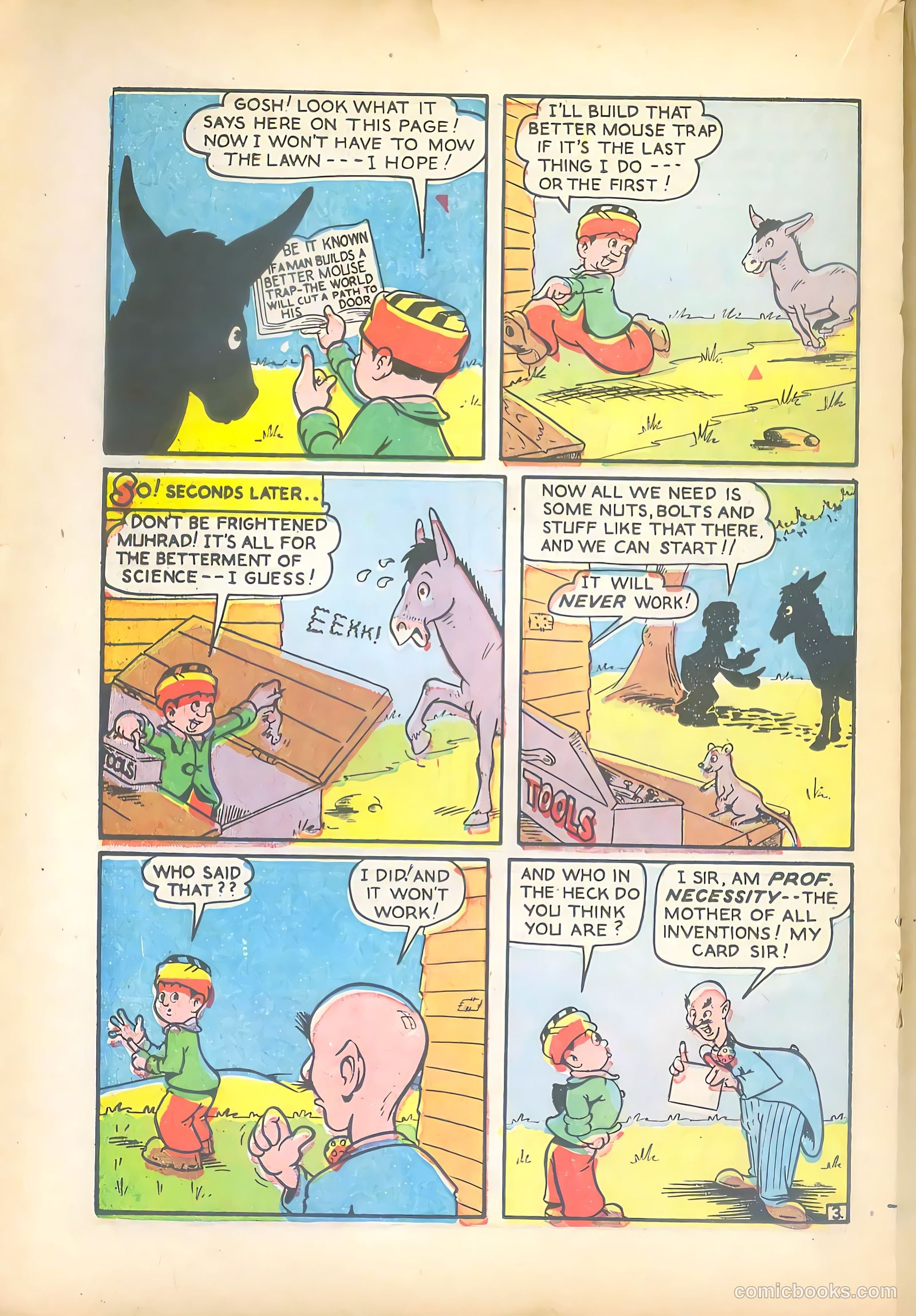 Sparkling Stars #17 (1946, Holyoke) — page 36 of 68
