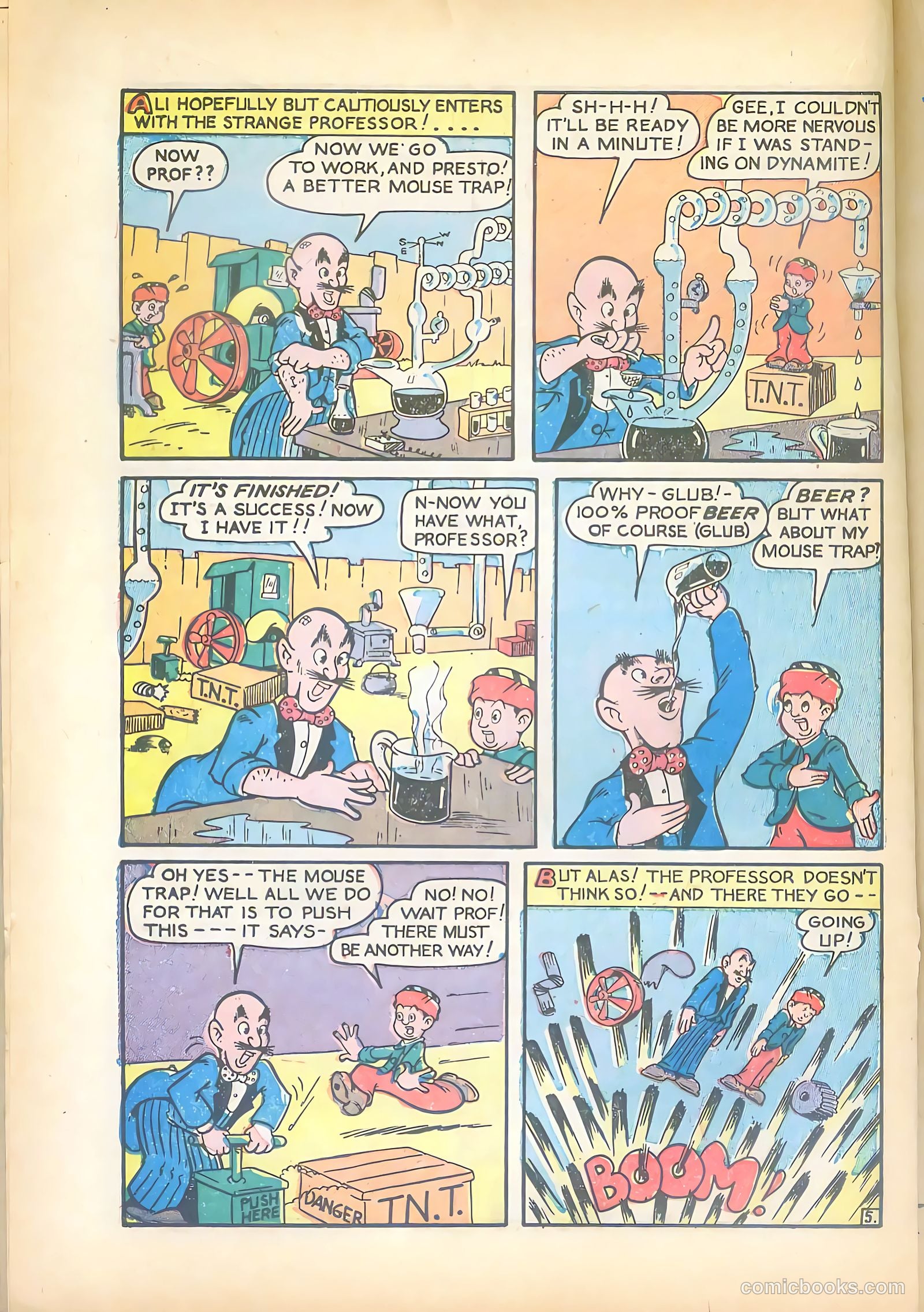 Sparkling Stars #17 (1946, Holyoke) — page 38 of 68