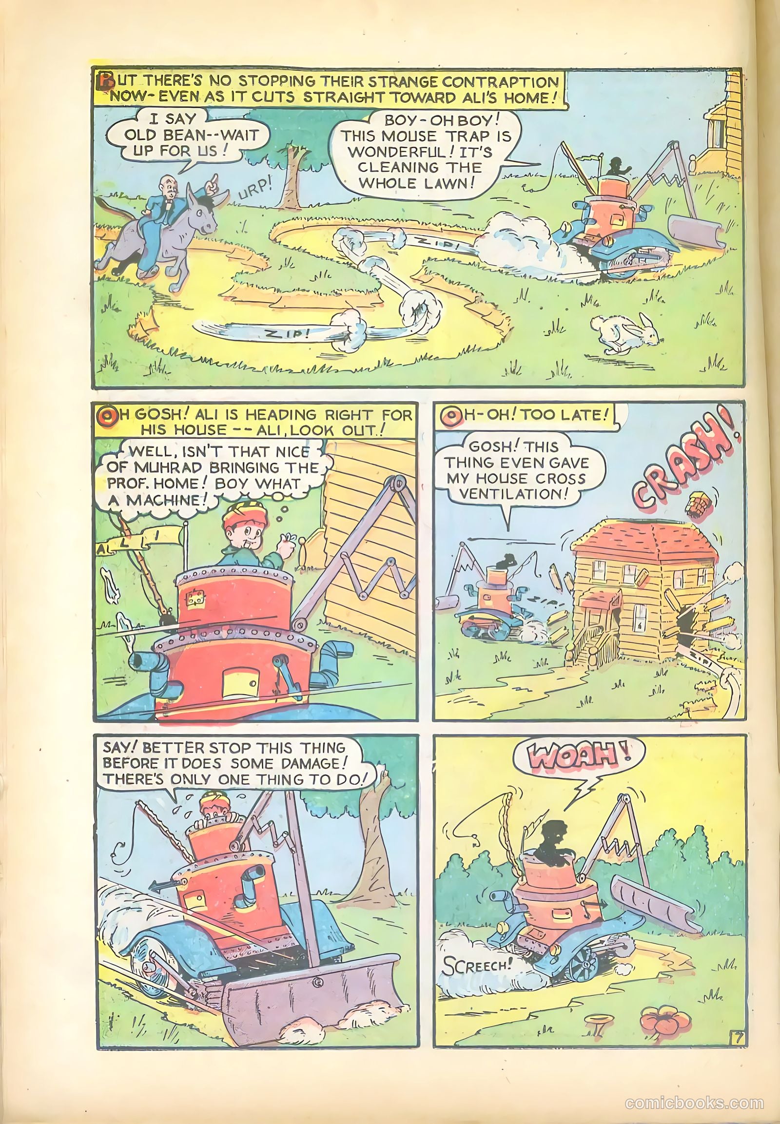 Sparkling Stars #17 (1946, Holyoke) — page 40 of 68