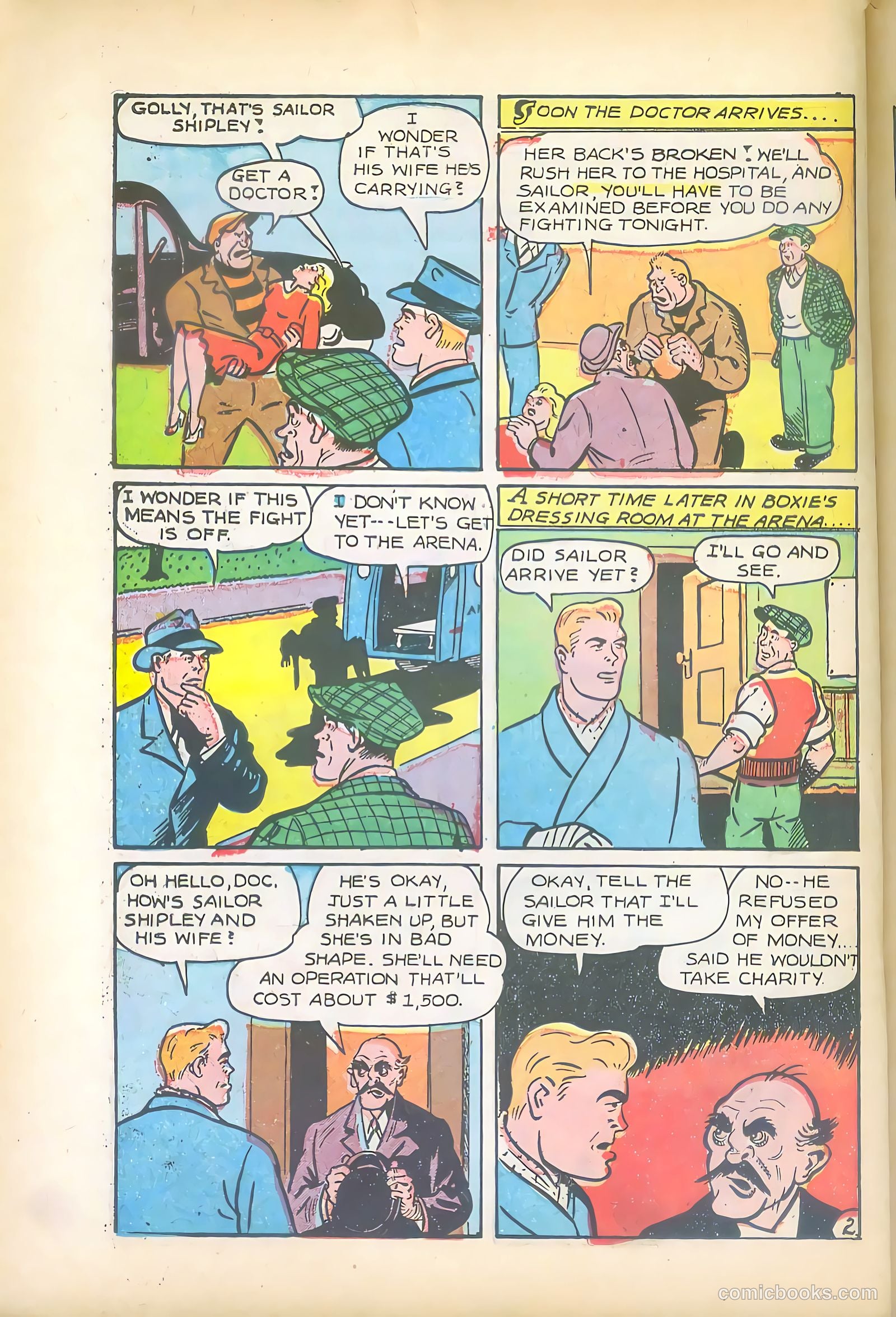 Sparkling Stars #17 (1946, Holyoke) — page 44 of 68
