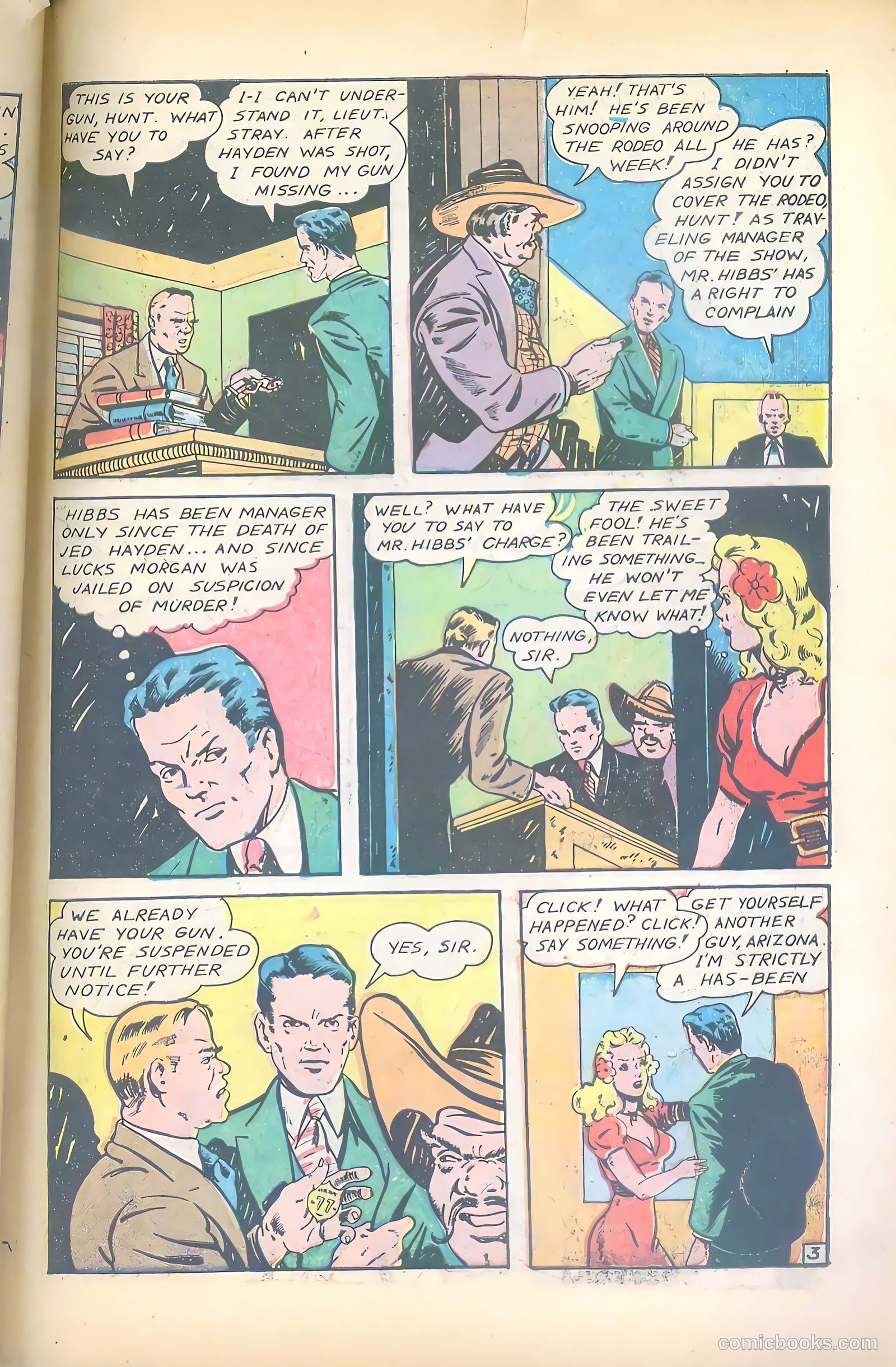 Sparkling Stars #17 (1946, Holyoke) — page 61 of 68