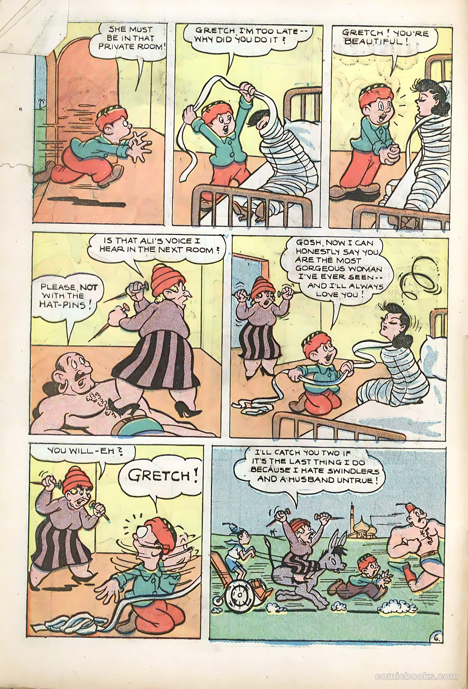 Sparkling Stars #25 (1947, Holyoke) — page 8 of 54