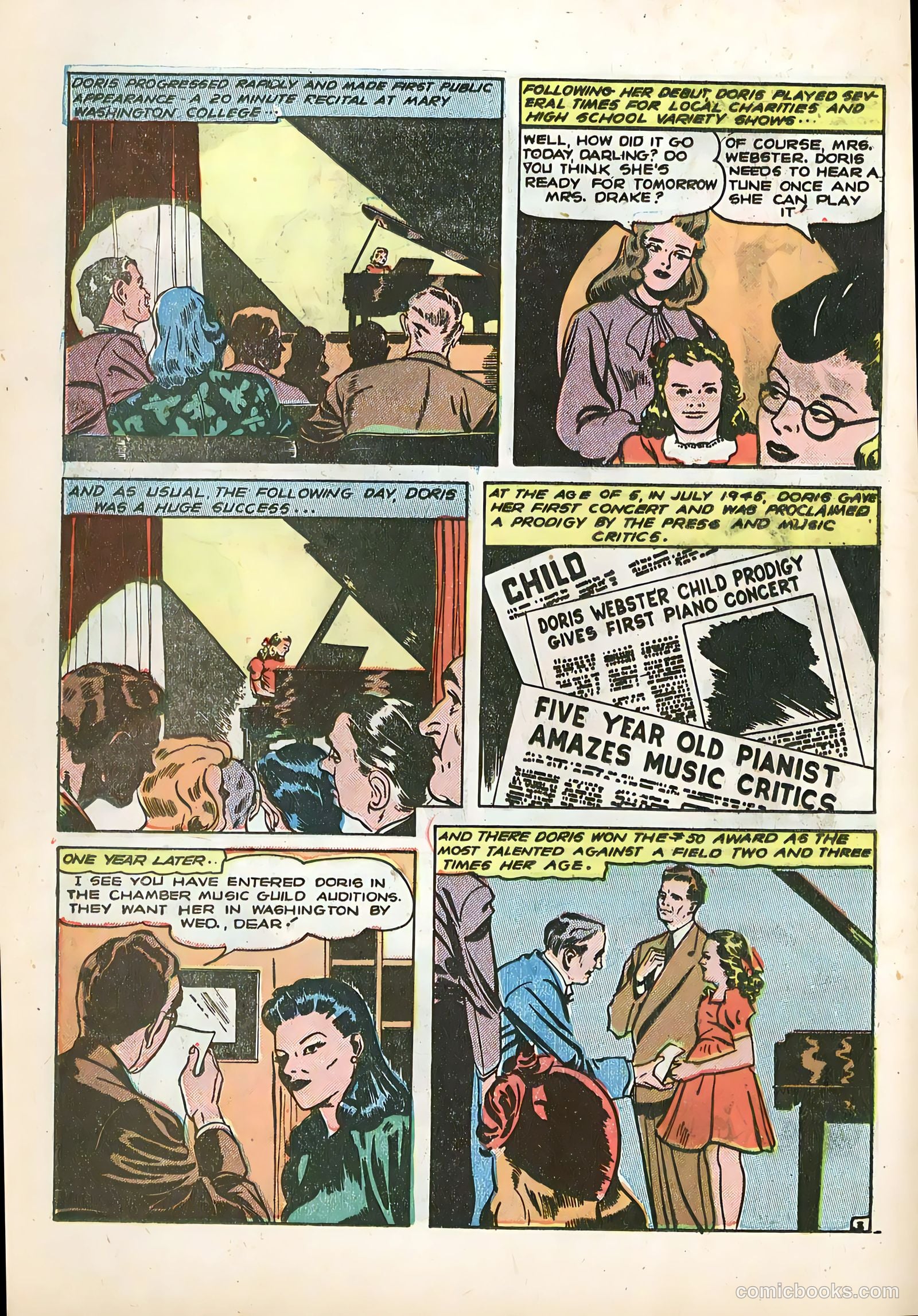 Sparkling Stars #25 (1947, Holyoke) — page 22 of 54