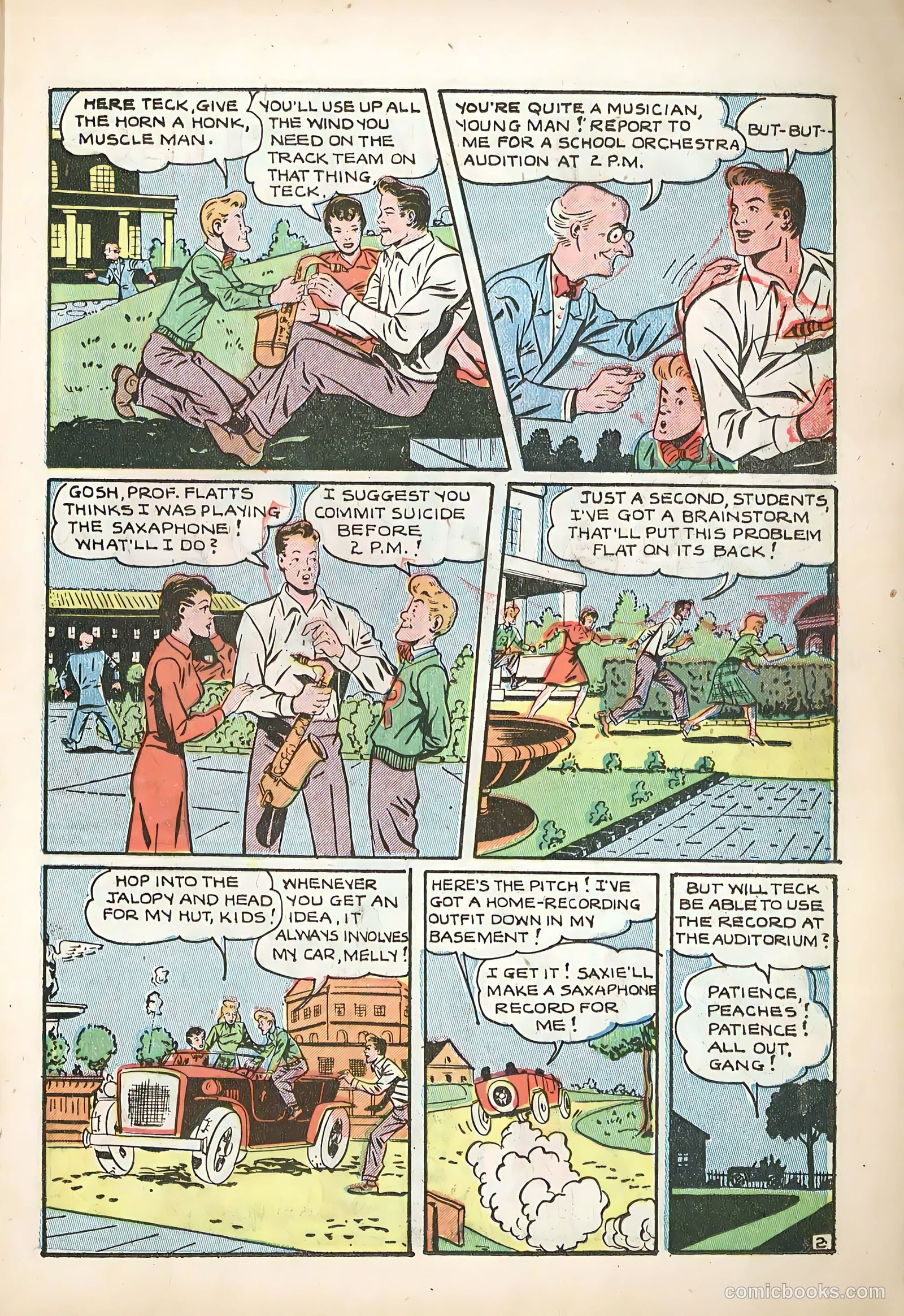 Sparkling Stars #25 (1947, Holyoke) — page 25 of 54