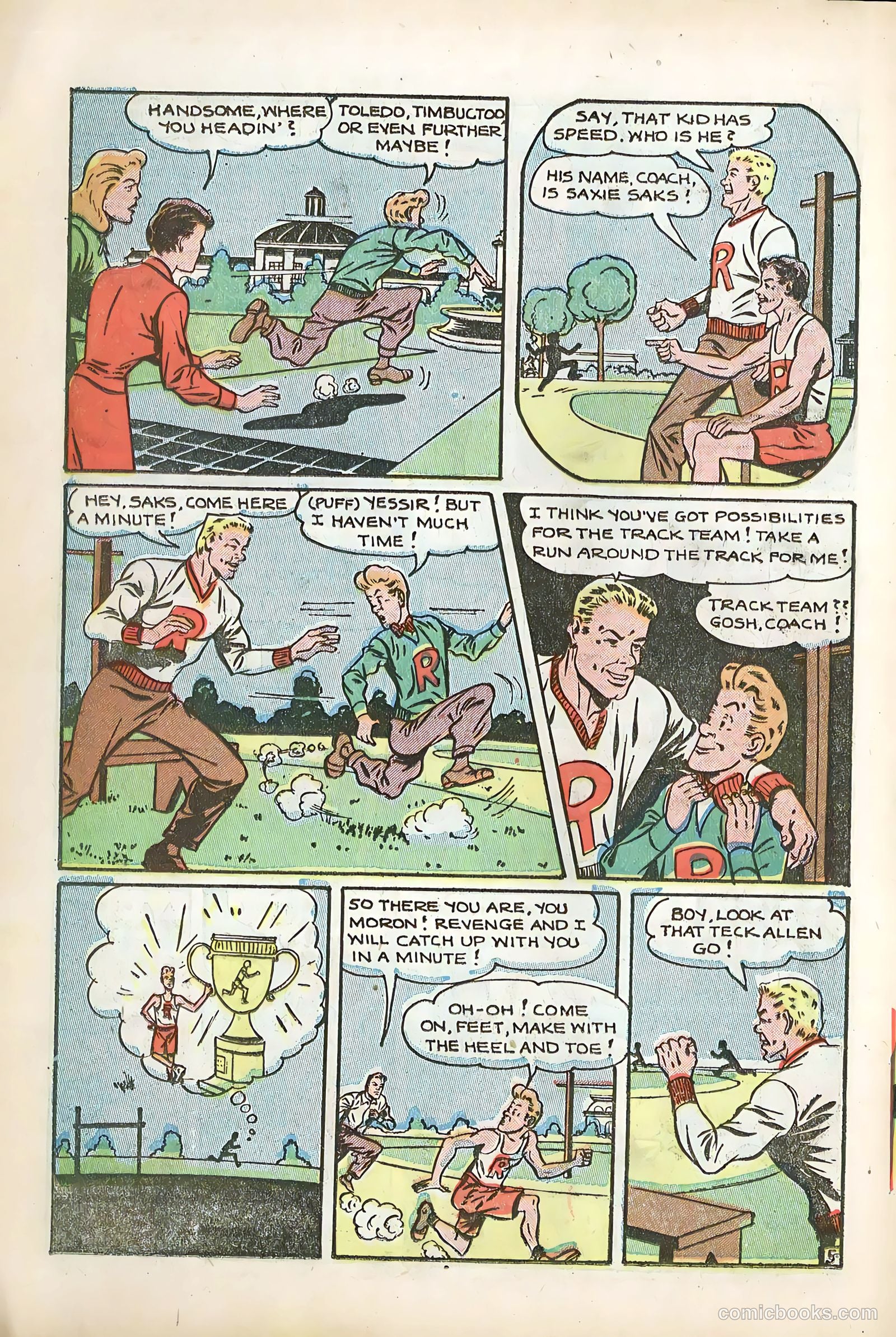 Sparkling Stars #25 (1947, Holyoke) — page 28 of 54