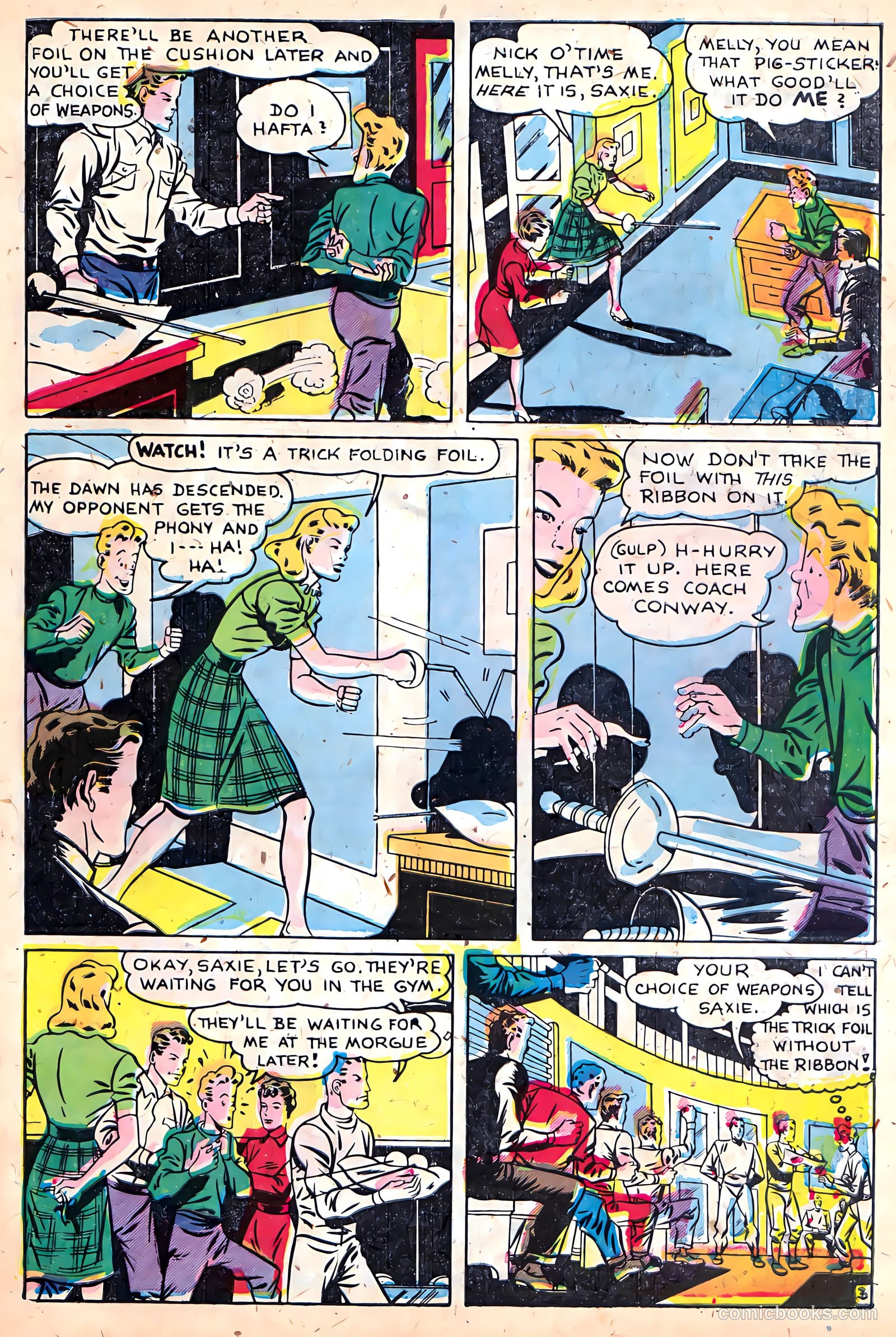 Sparkling Stars #27 (1947, Holyoke) — page 5 of 68