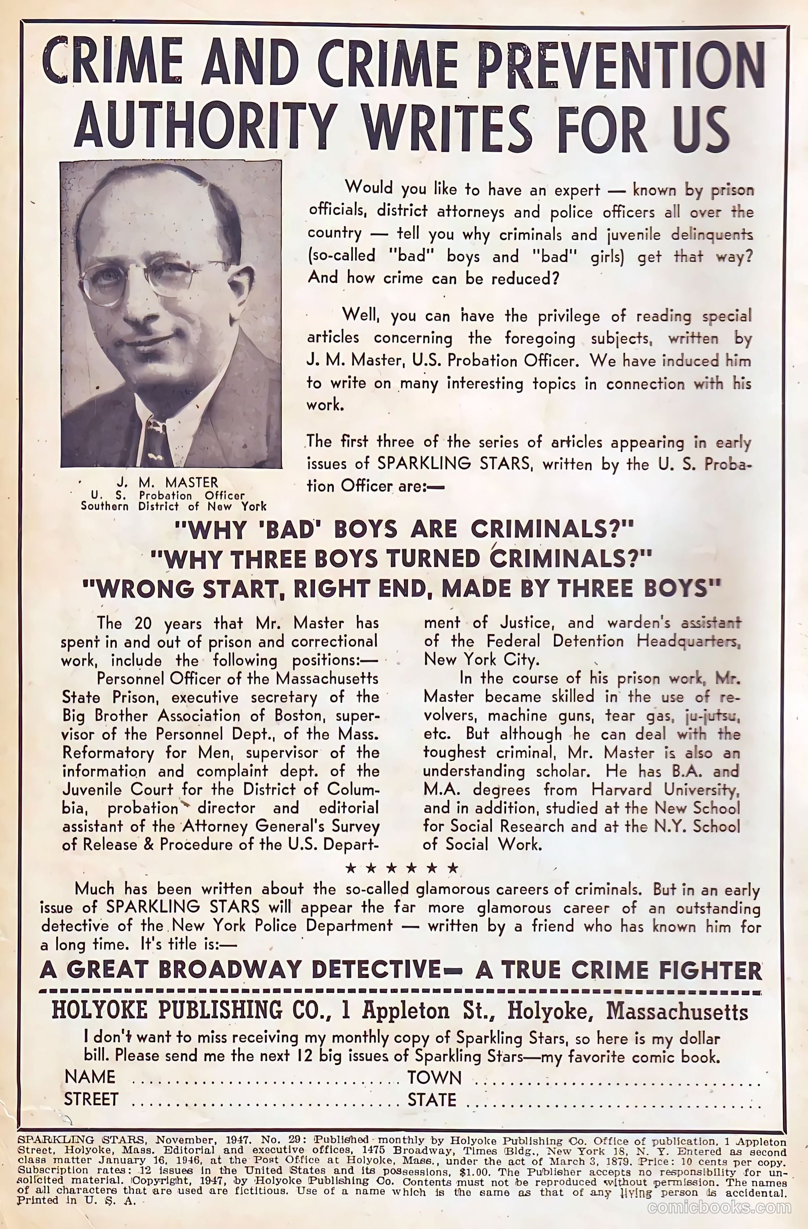 Sparkling Stars #29 (1947, Holyoke) — page 2 of 68