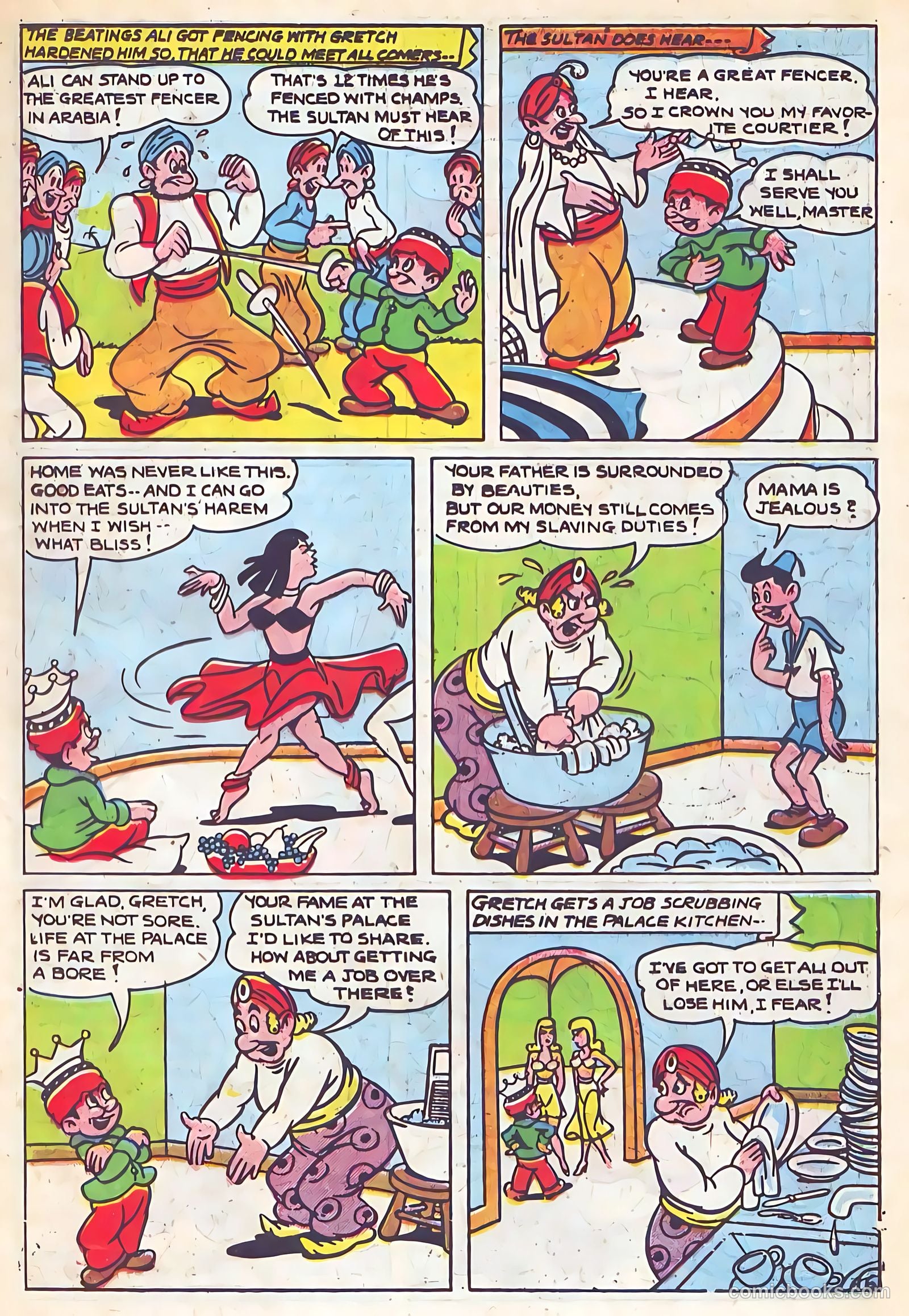 Sparkling Stars #29 (1947, Holyoke) — page 21 of 68