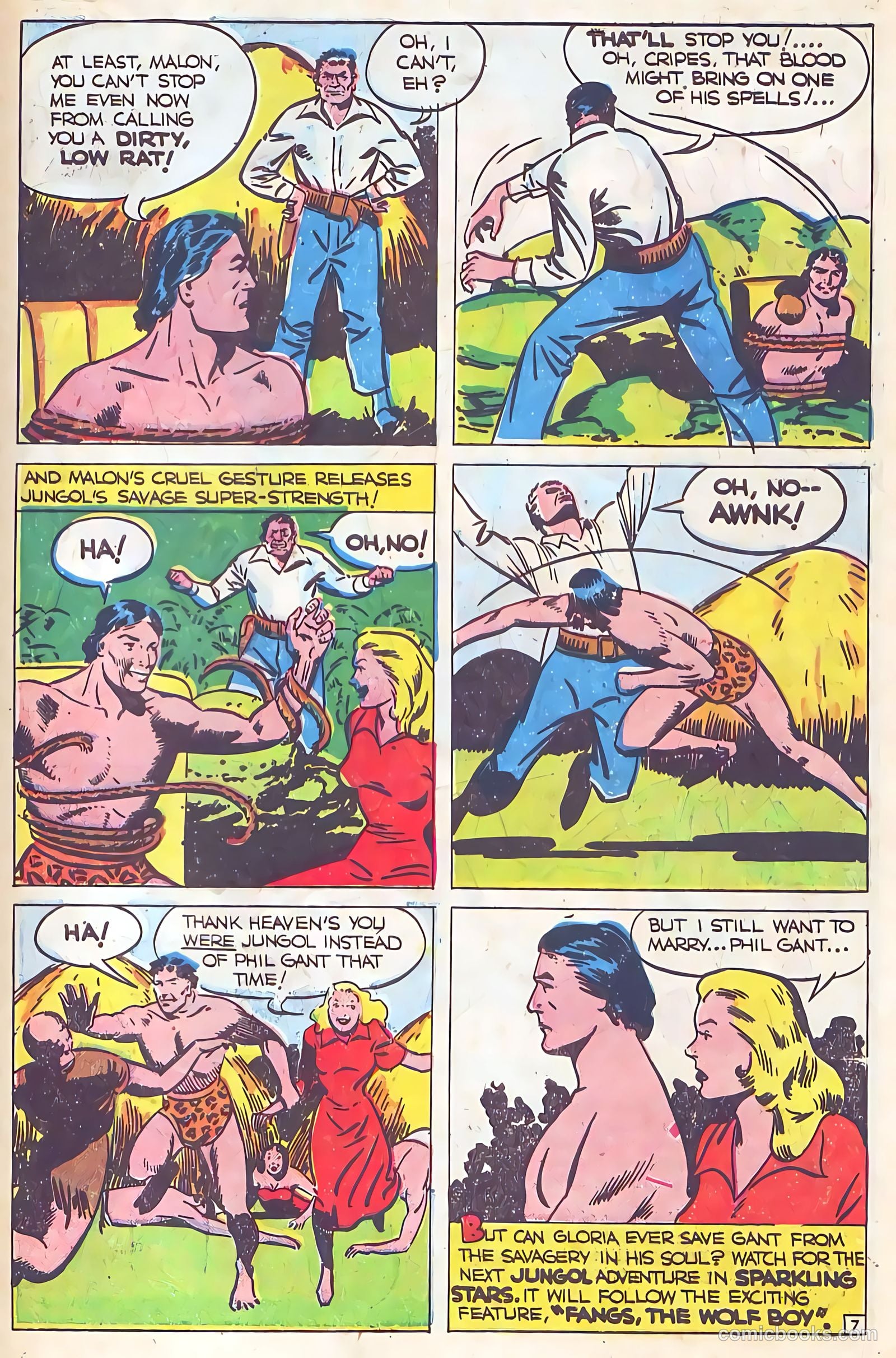 Sparkling Stars #29 (1947, Holyoke) — page 57 of 68