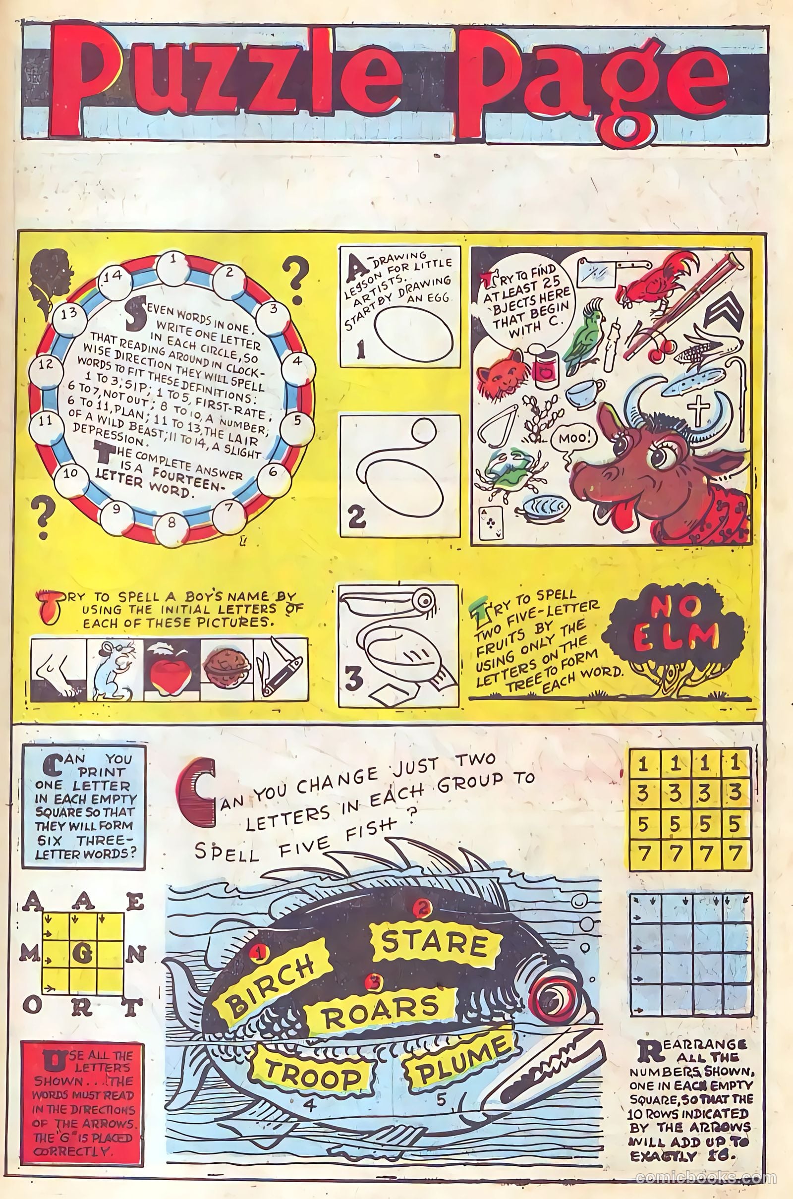 Sparkling Stars #29 (1947, Holyoke) — page 59 of 68