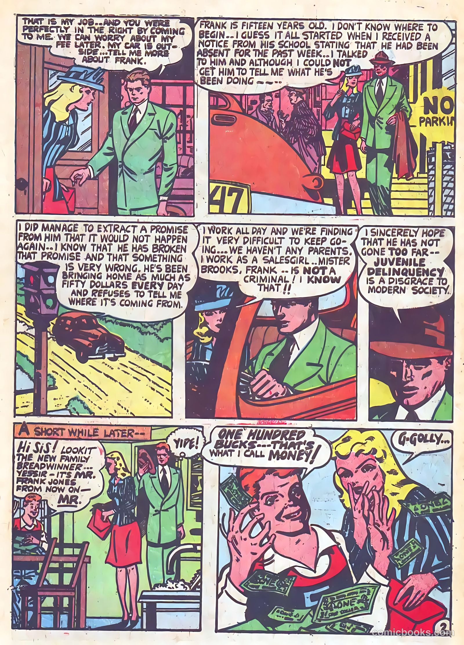 Sparkling Stars #29 (1947, Holyoke) — page 62 of 68