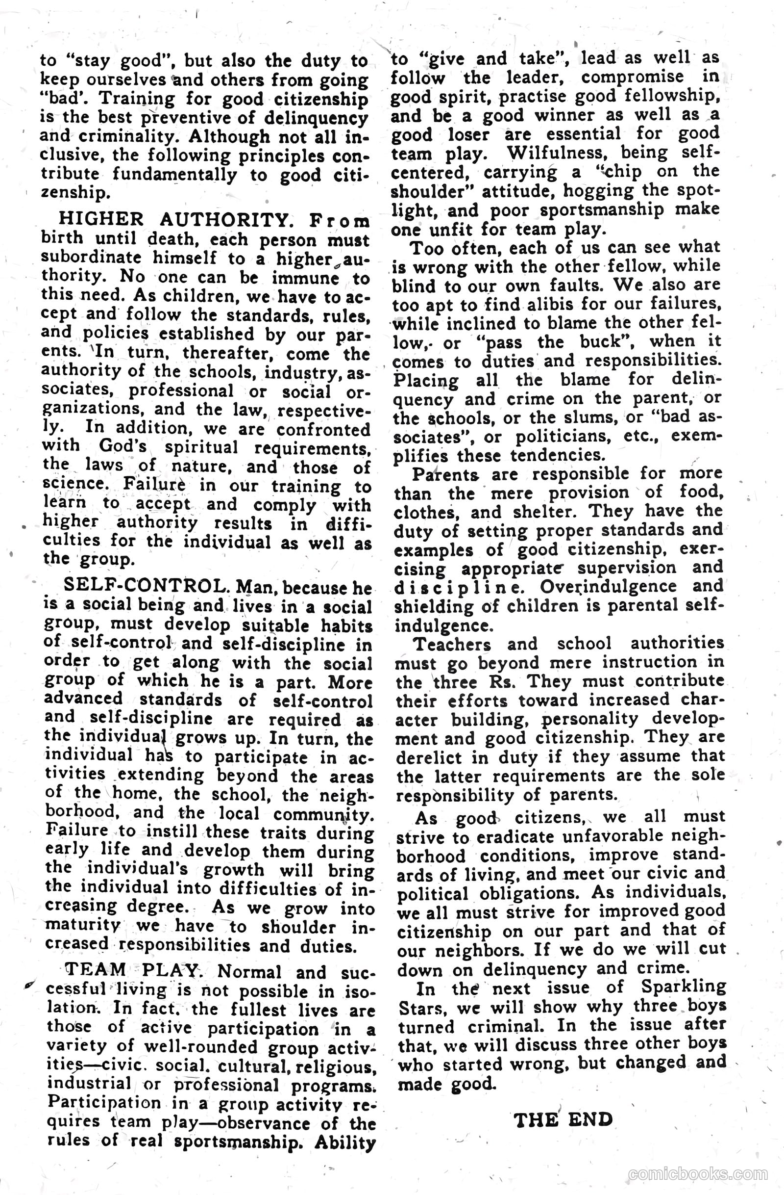 Sparkling Stars #30 (1947, Holyoke) — page 11 of 69