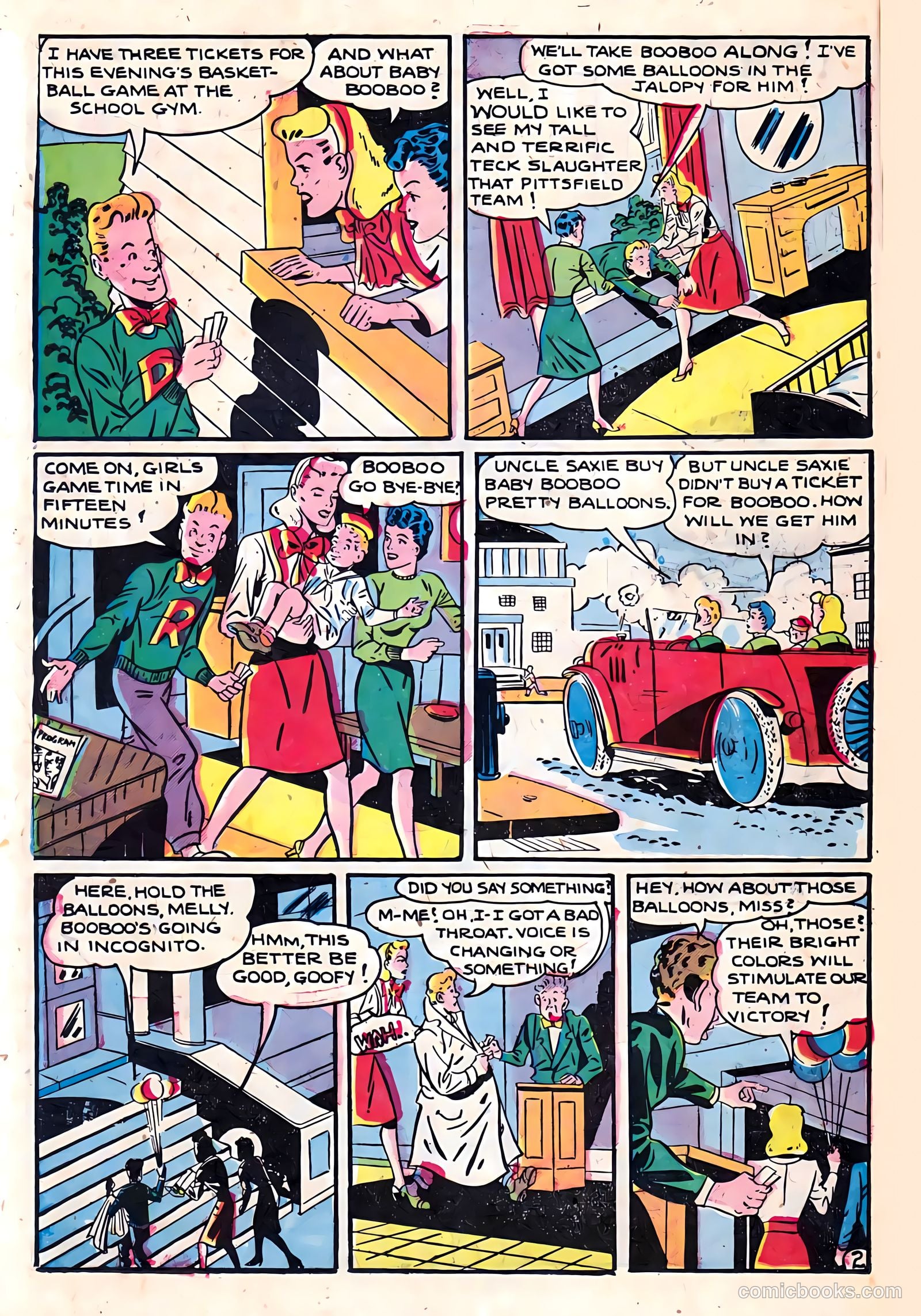 Sparkling Stars #30 (1947, Holyoke) — page 22 of 69