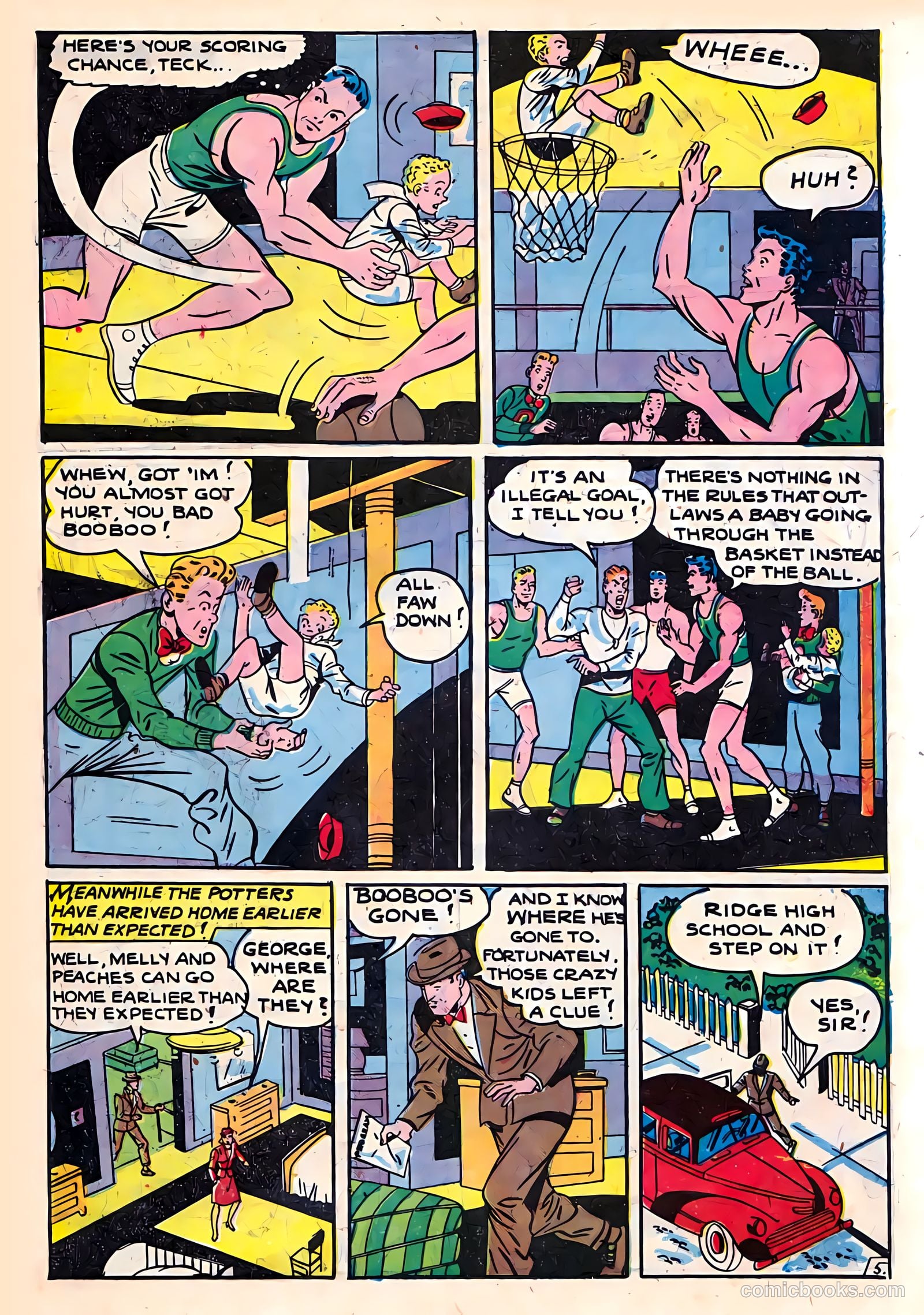 Sparkling Stars #30 (1947, Holyoke) — page 25 of 69