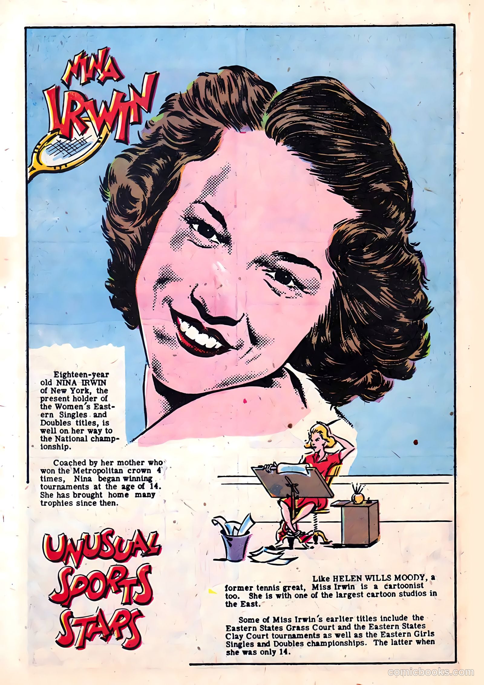 Sparkling Stars #30 (1947, Holyoke) — page 56 of 69